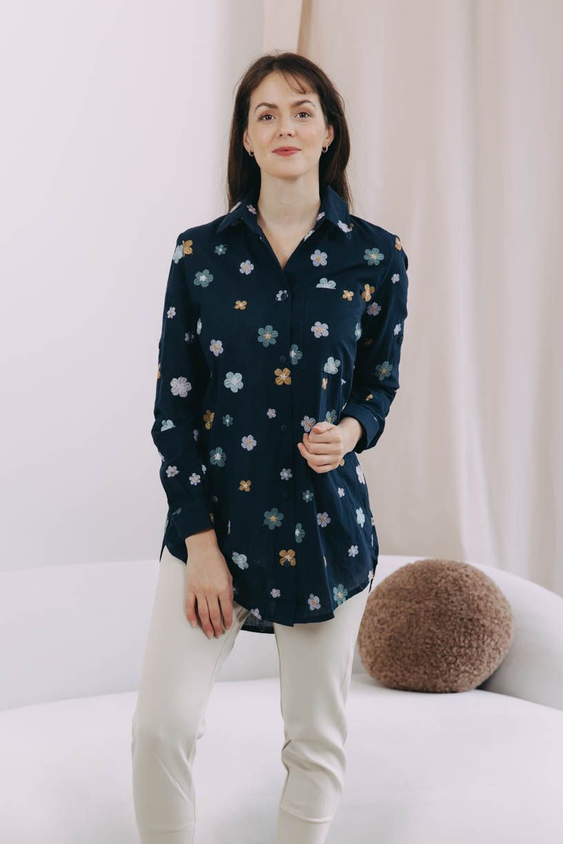 Káťa má na sobě při své výšce 170 cm velikost XS. 