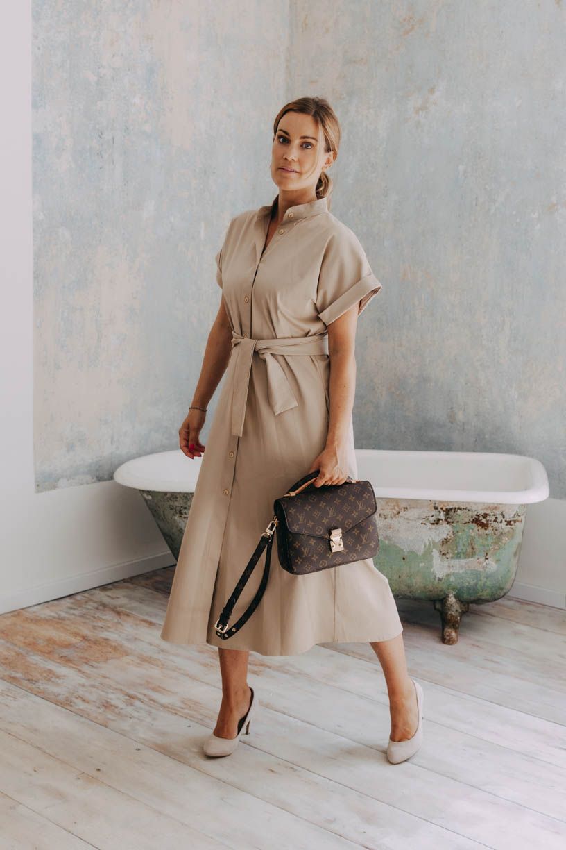 Nikča má na sobě při své výšce 164 cm velikost XS.