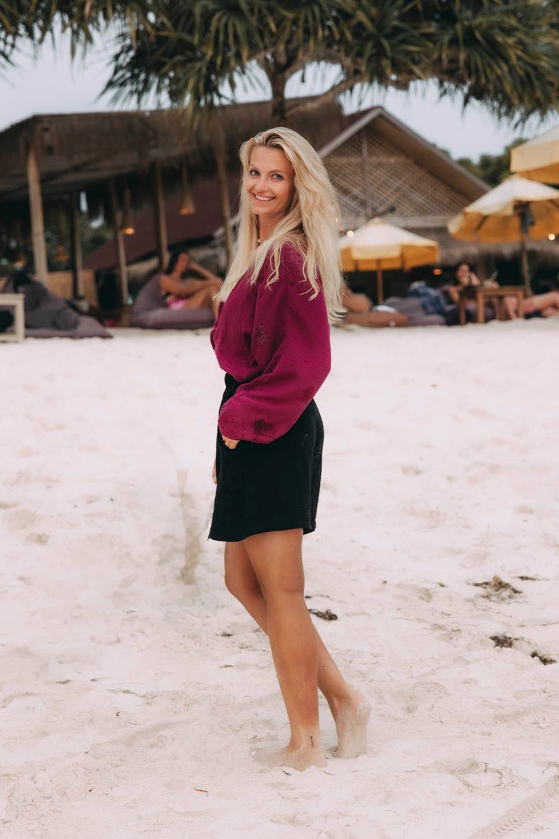 Klasika s bordó akcentom