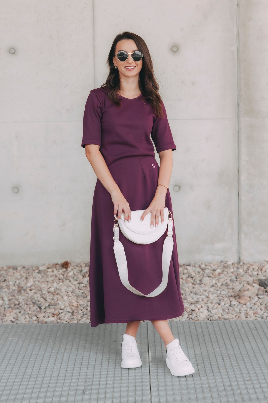 Sklenka červeného na tělo