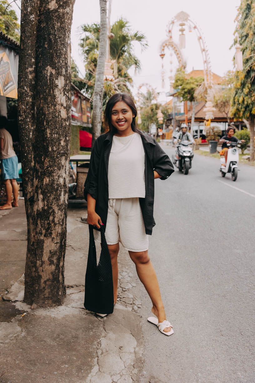 Diana má na sobě při své výšce 155 cm velikost XS.