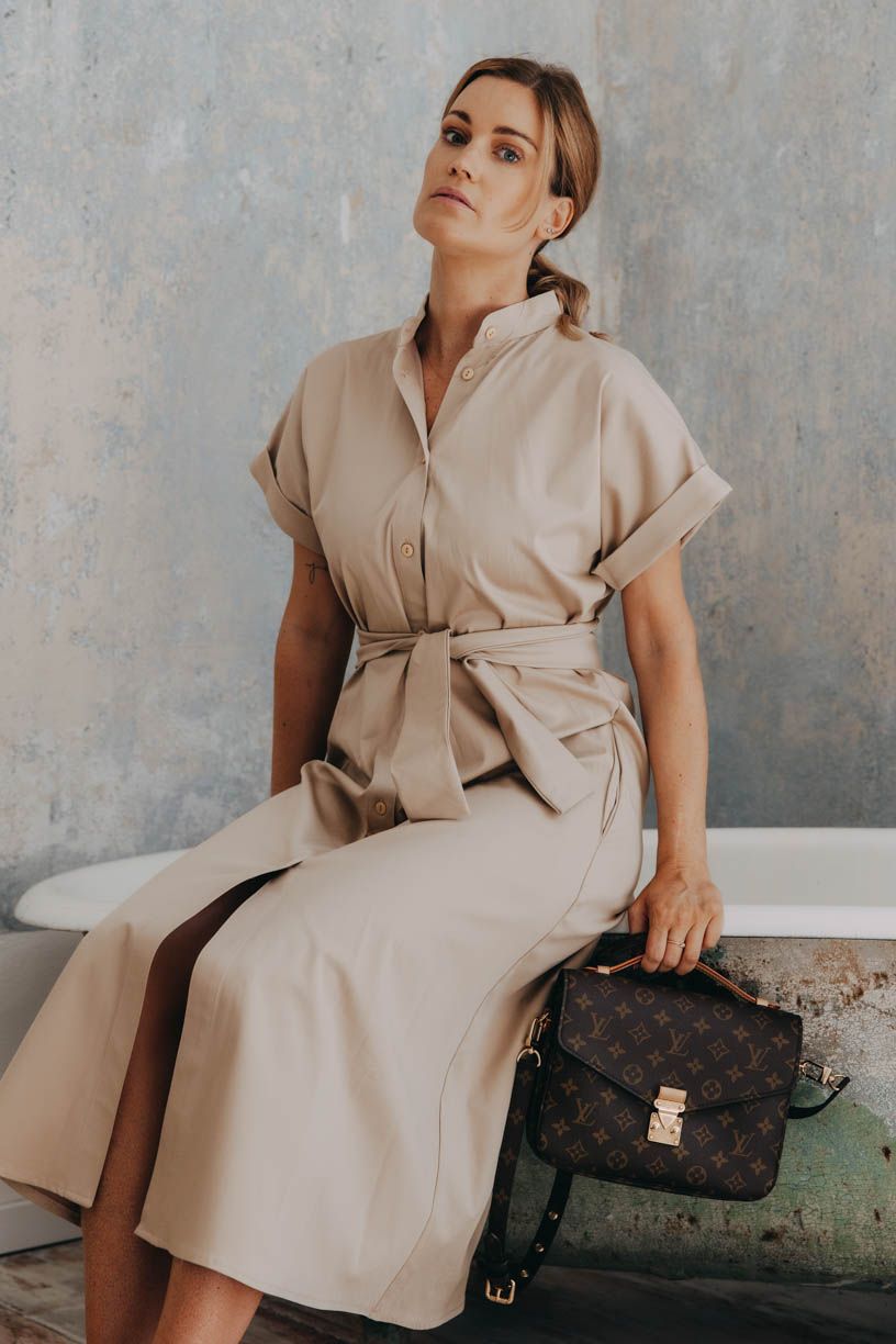 Nikča má na sobě při své výšce 164 cm velikost XS.