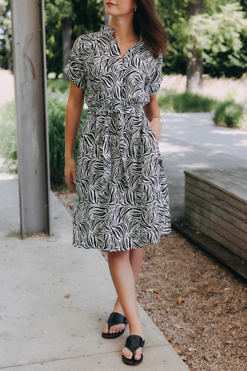 Kačka má na sobě při své výšce 170 cm velikost XS.