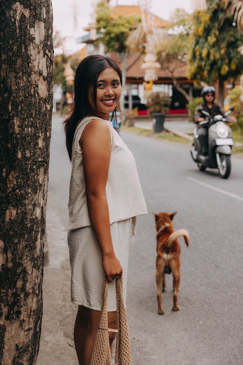 Diana má na sobě při své výšce 155 cm velikost S.