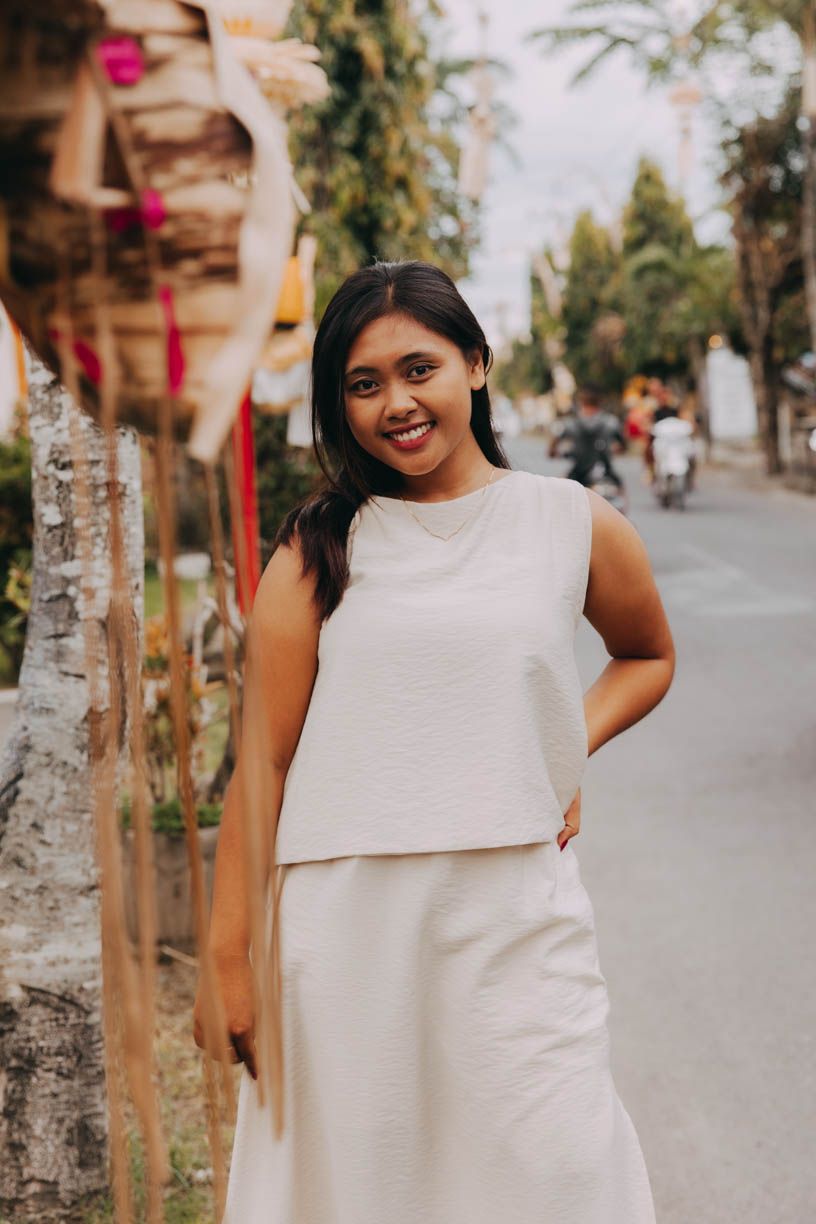 Diana má na sobě při své výšce 155 cm velikost S.