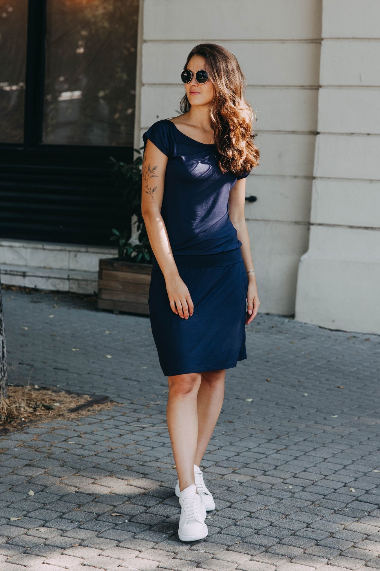 Káťa má na sobě při své výšce 170 cm velikost XS.