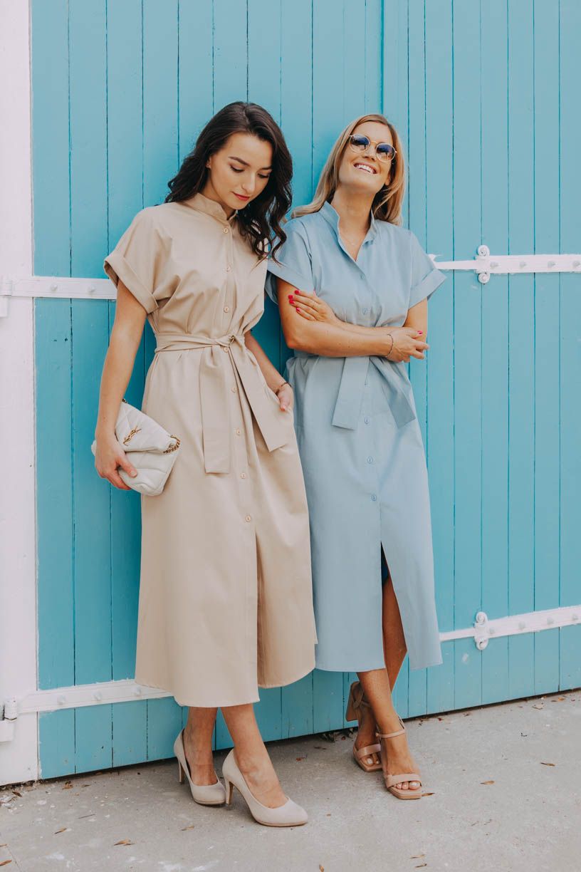 Kačka má na sobě při své výšce 170 cm velikost XS.