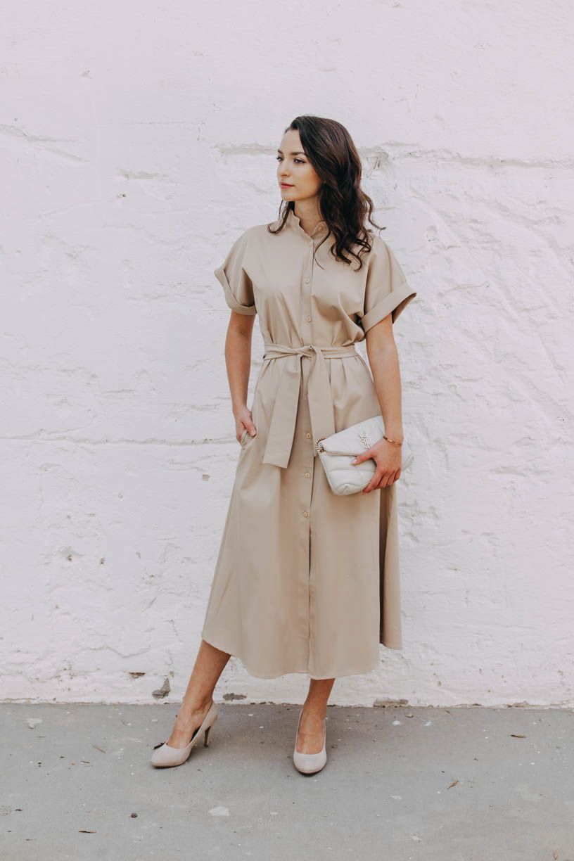 Kačka má na sobě při své výšce 170 cm velikost XS.