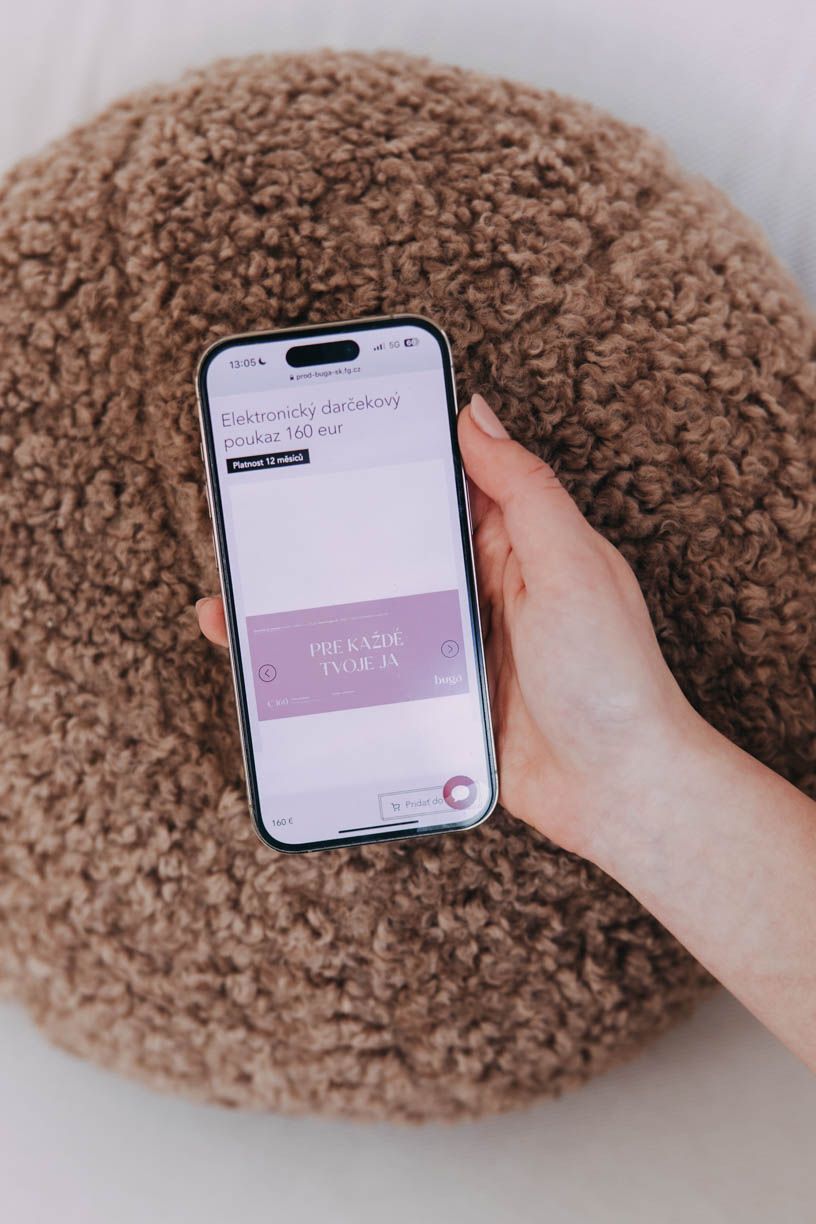 Elektronický darčekový poukaz 160 eur