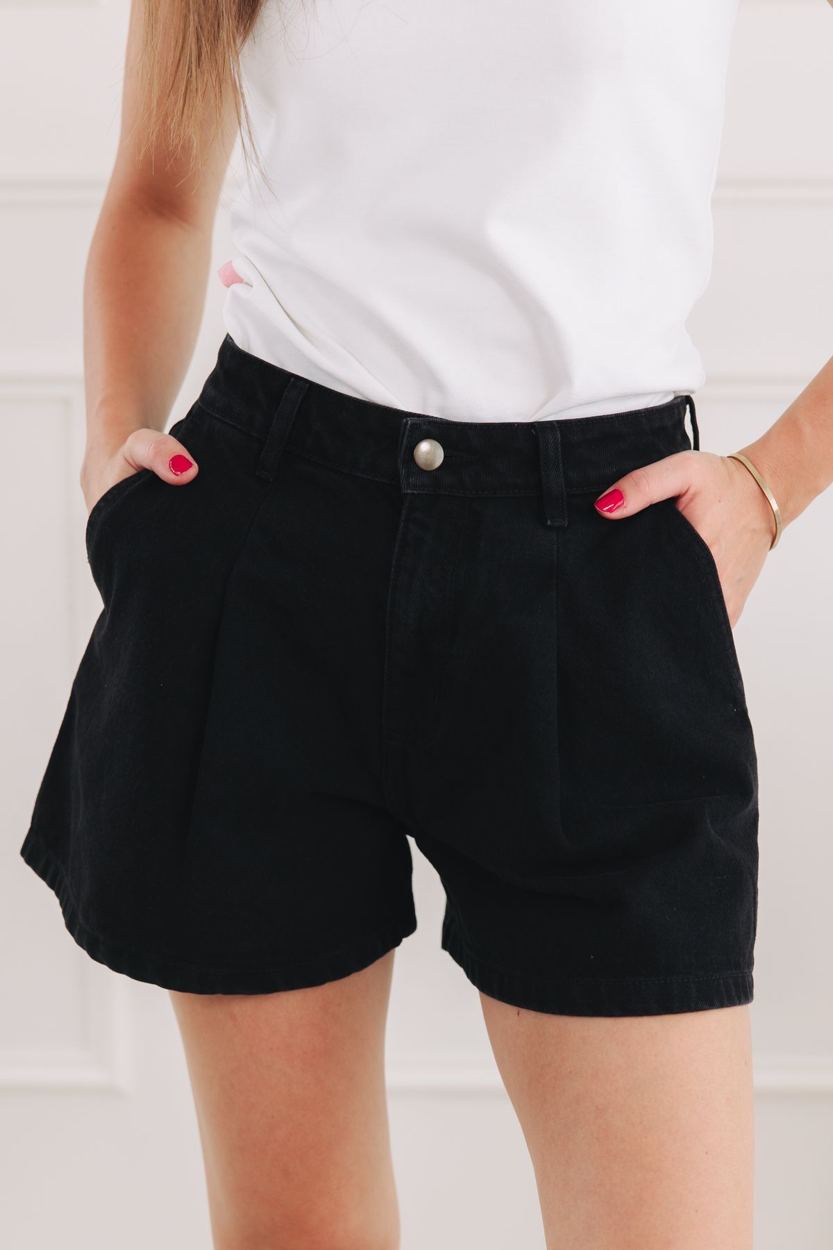 Kraťasy Esi Black Jeans