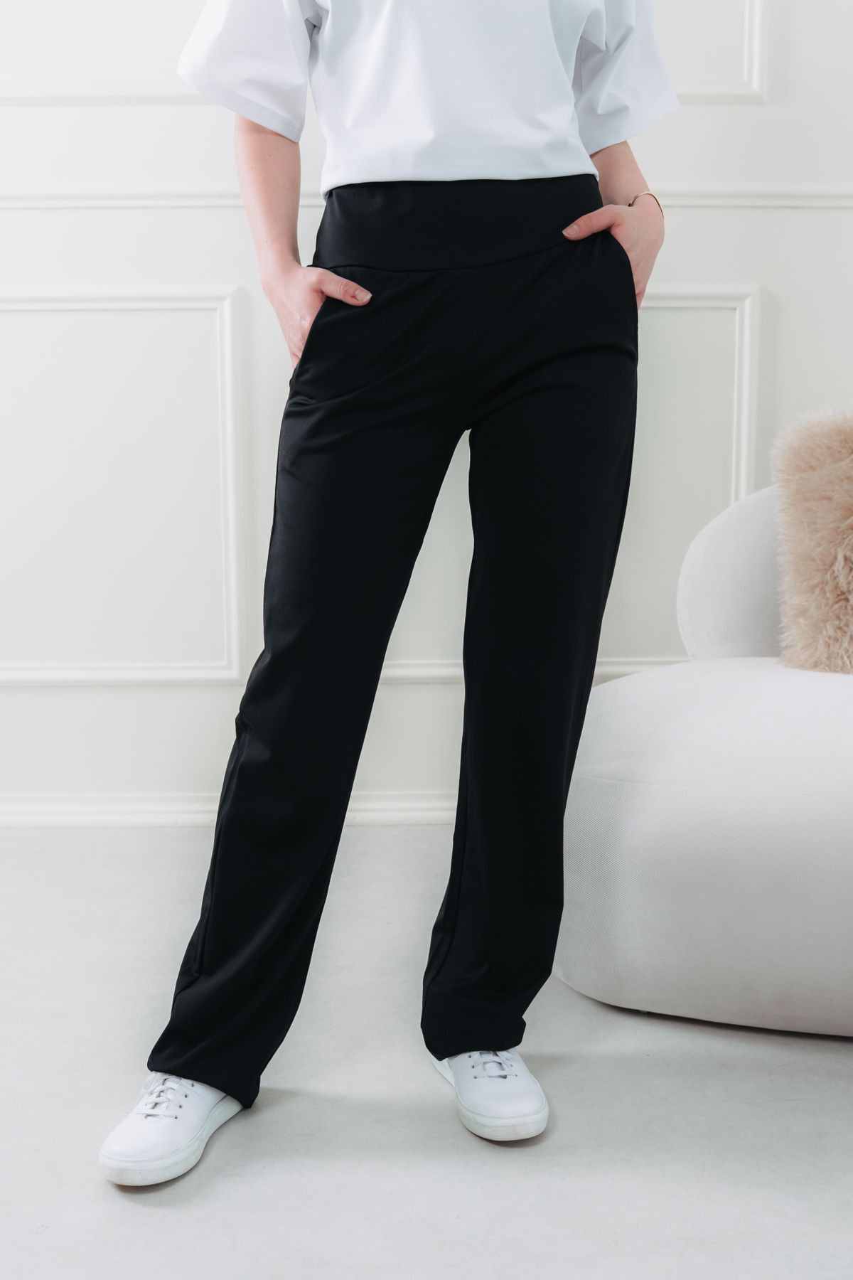 Kalhoty Nala Thin Black