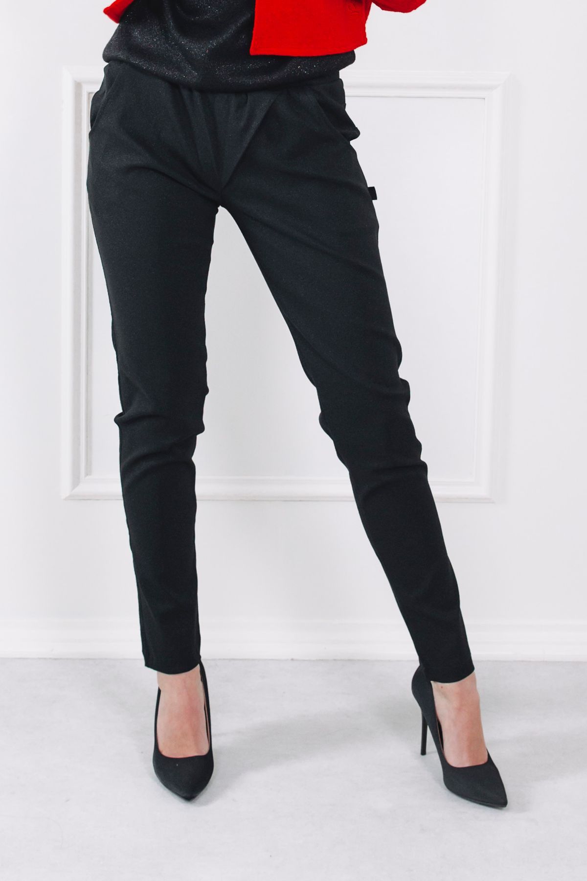Nohavice Reece Black Shine