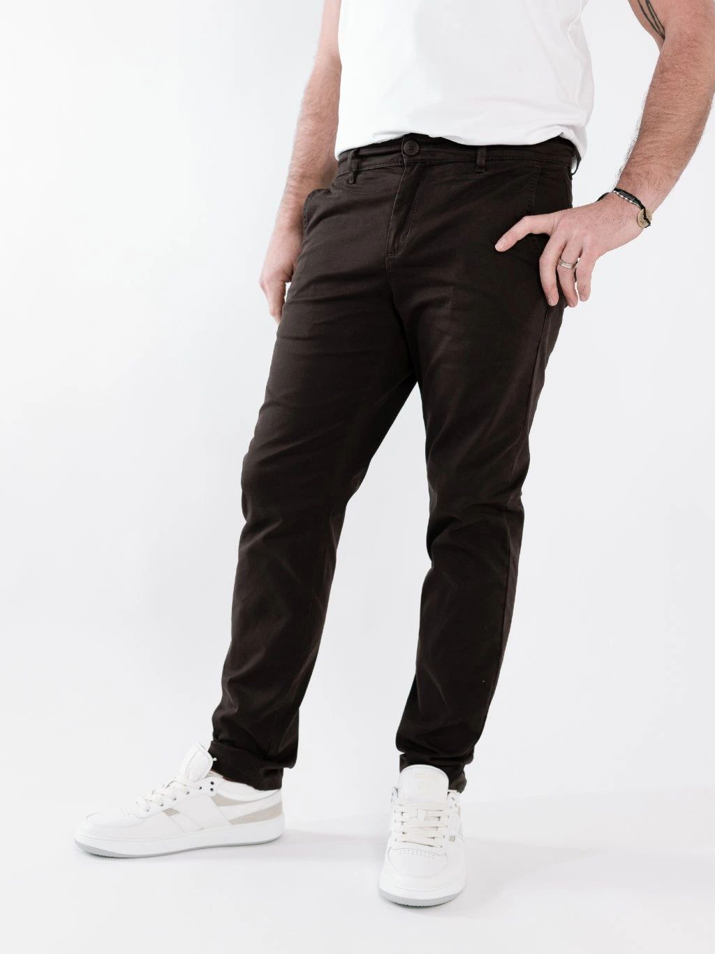 Nohavice Noor Brown