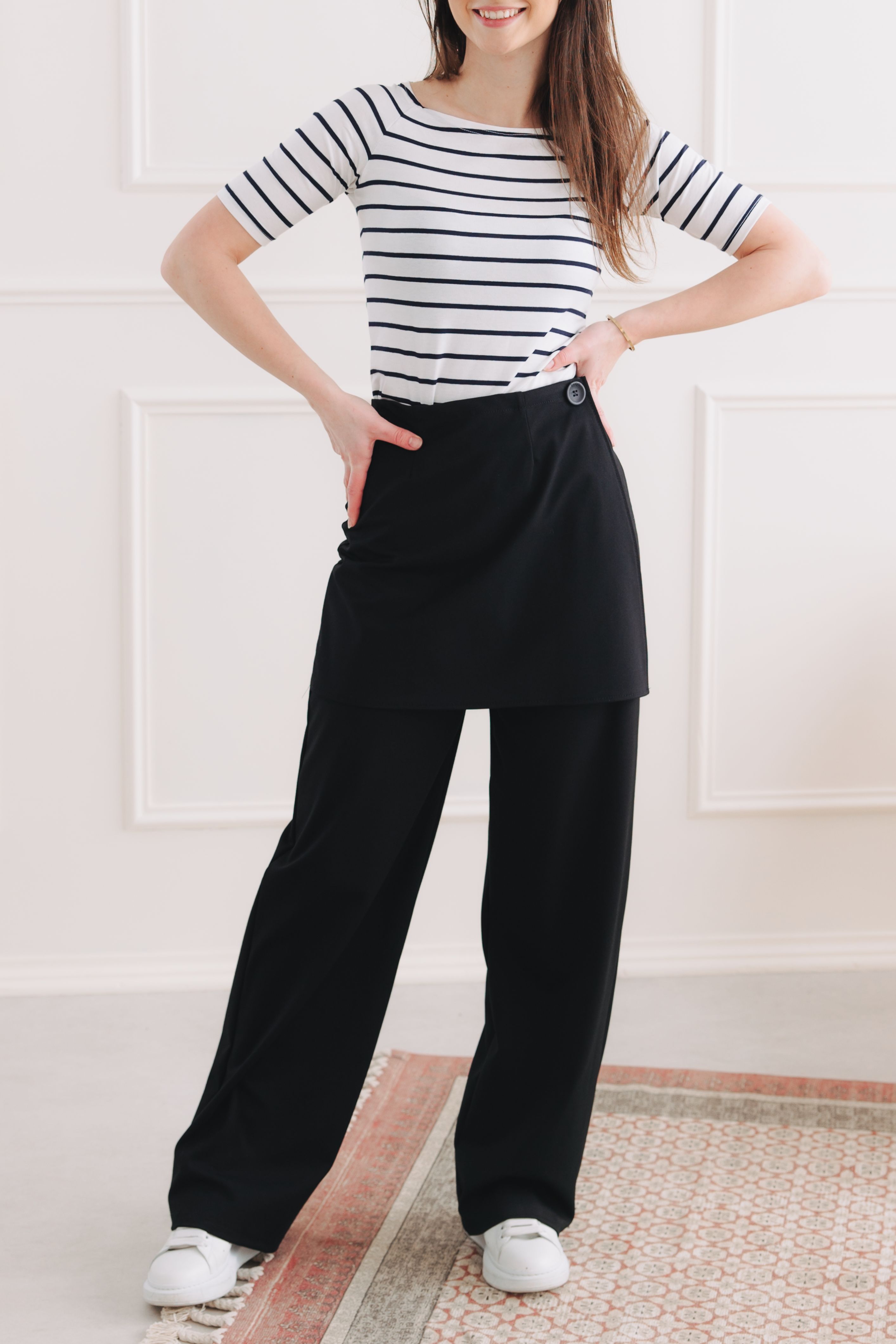 Kalhoty Shanti Black