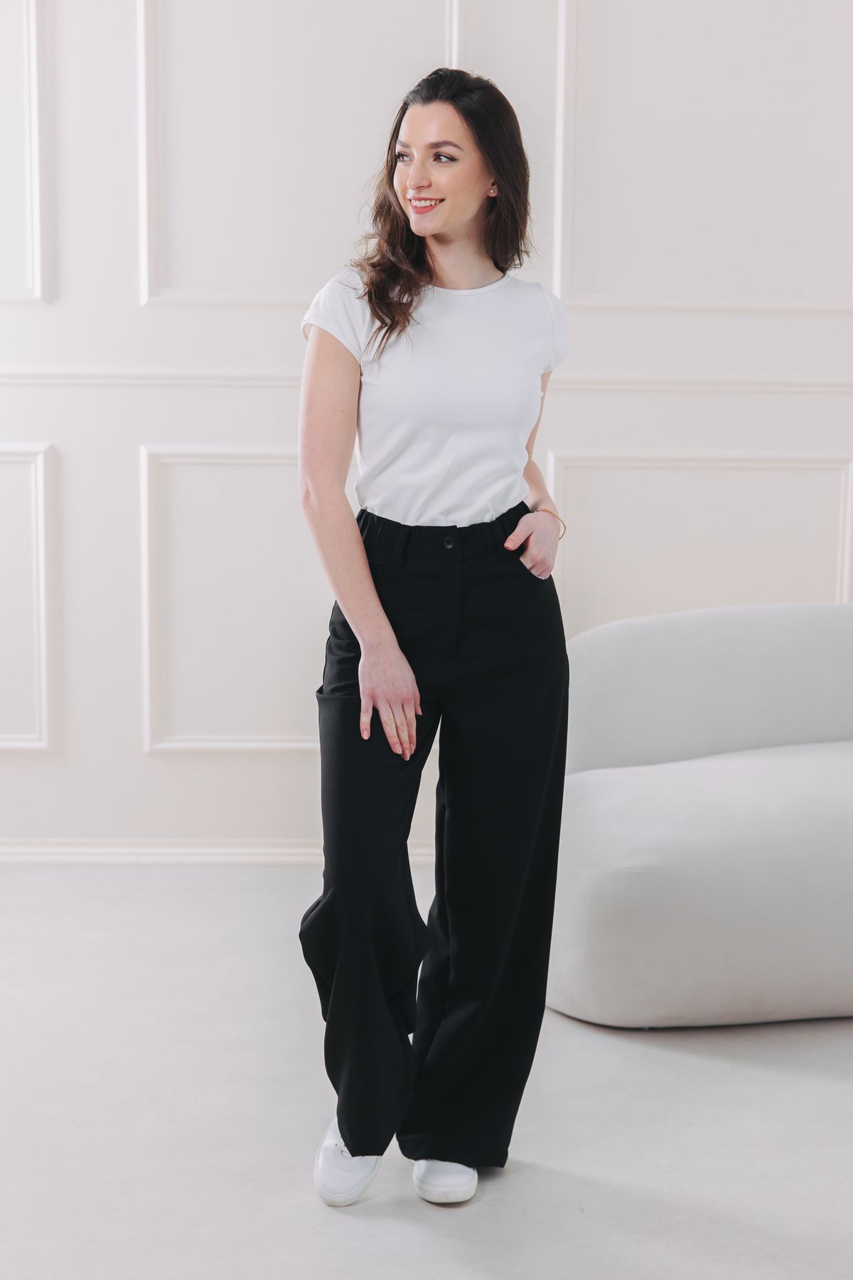 Kalhoty Talia Black