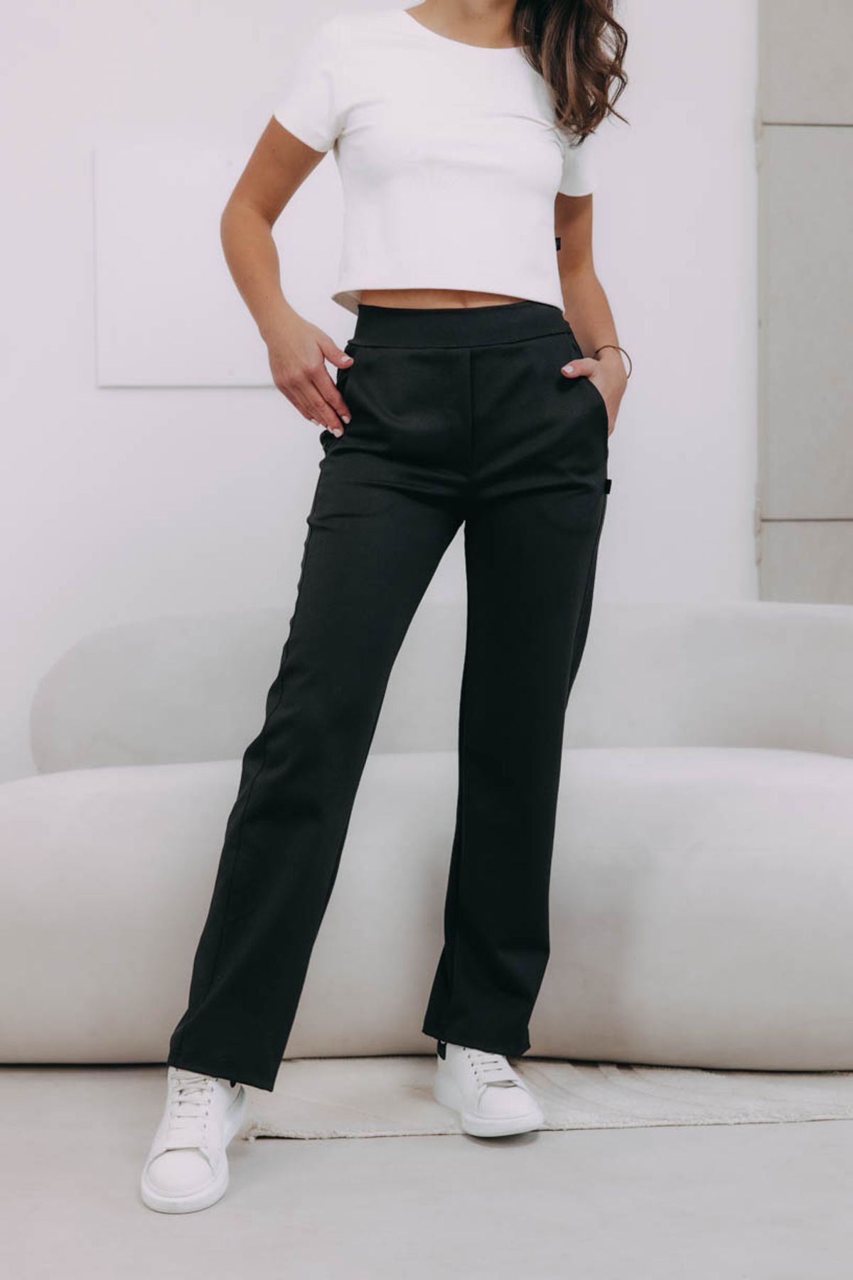 Nohavice Zen Thin Black