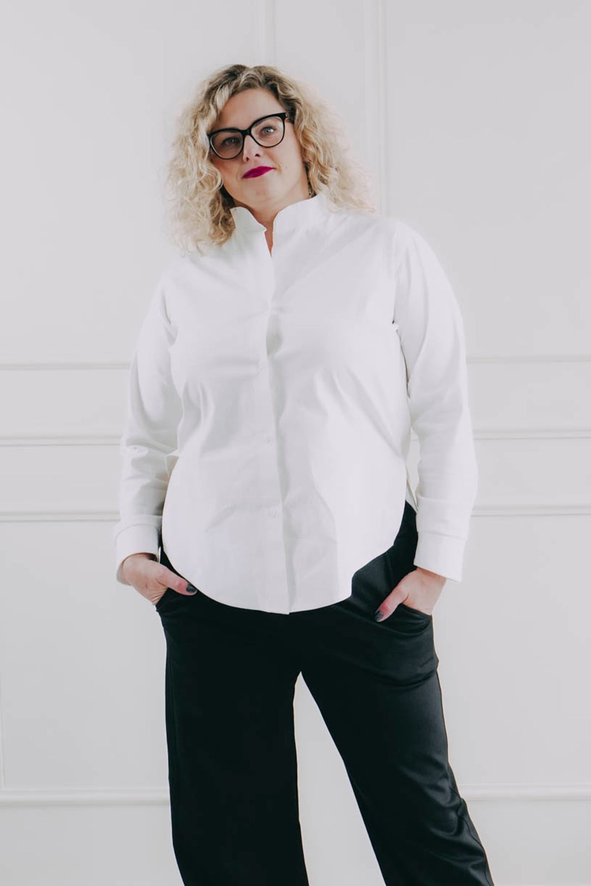 Košile Tawia White Plus