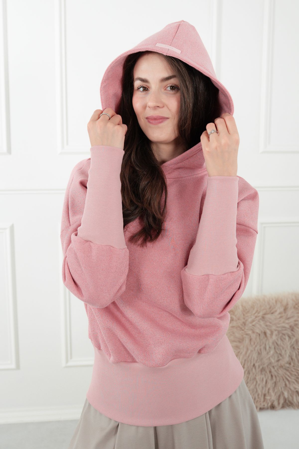 Mikina Safiya Pink Shine
