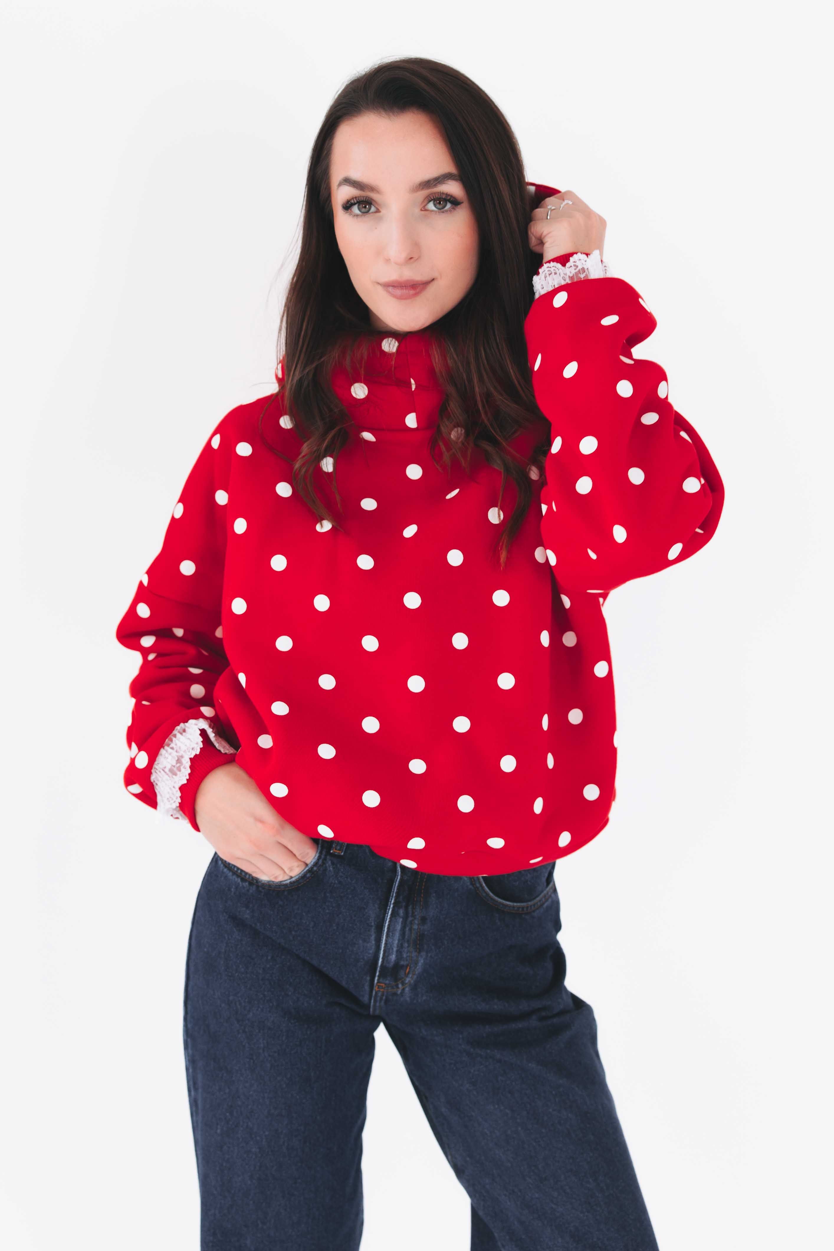 Mikina Laboso Red Dott
