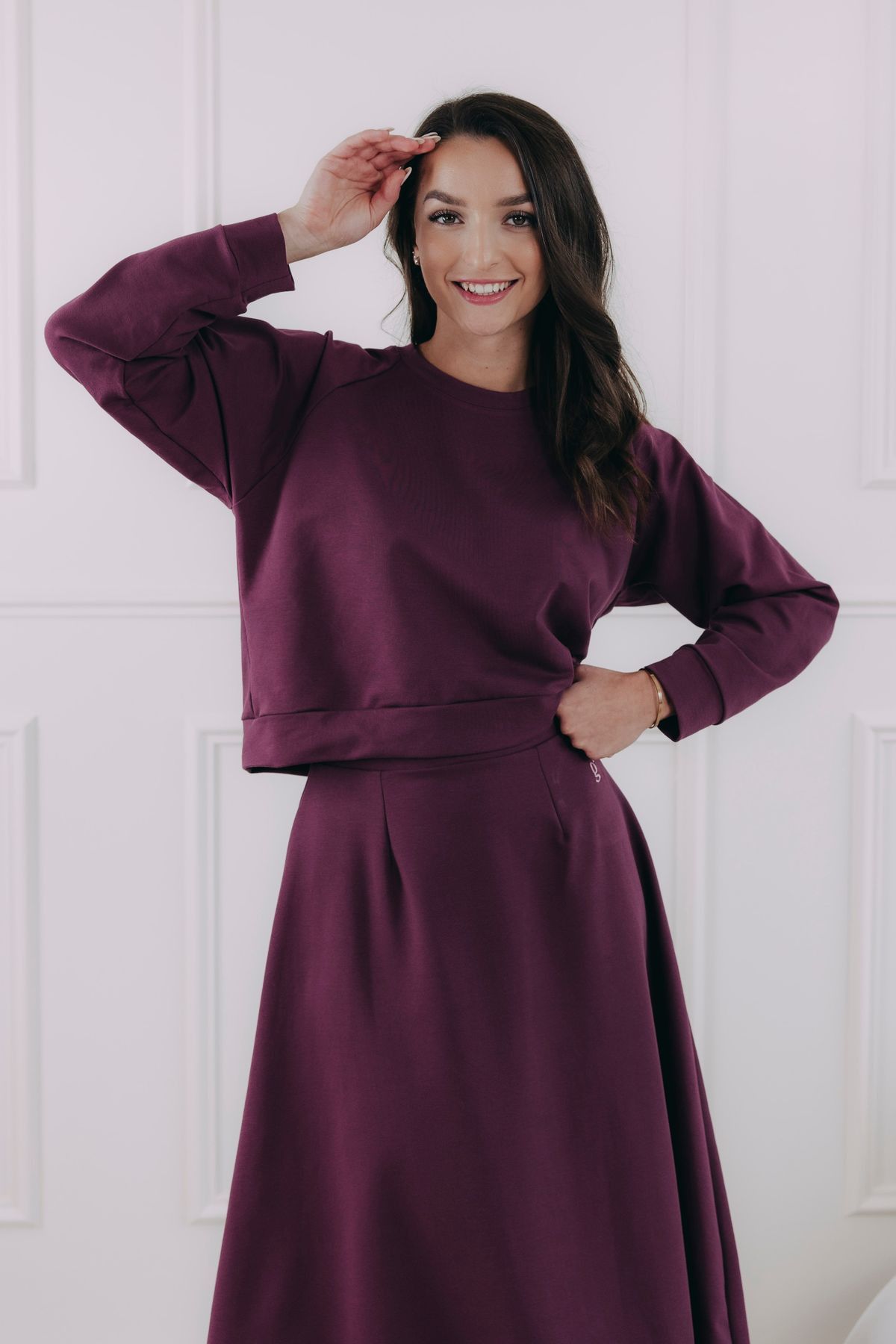Mikina Mosi Bordo
