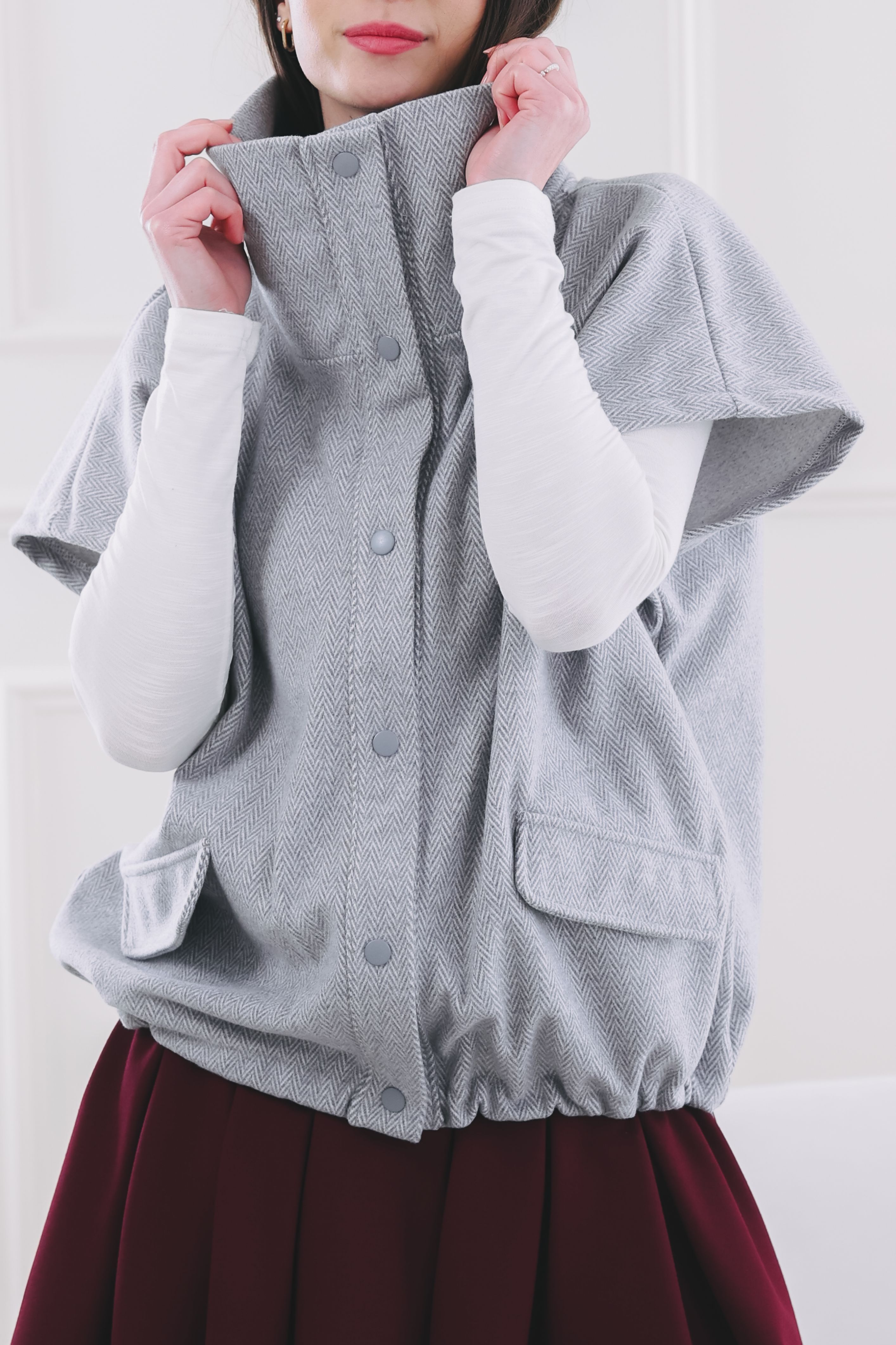 Vesta Rabiu Grey Chevron