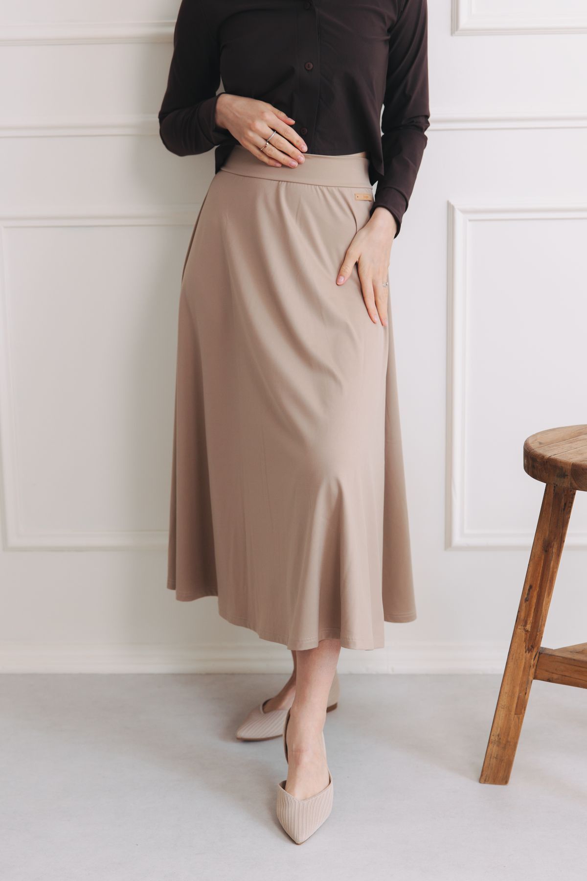 Sukně Binju Beige