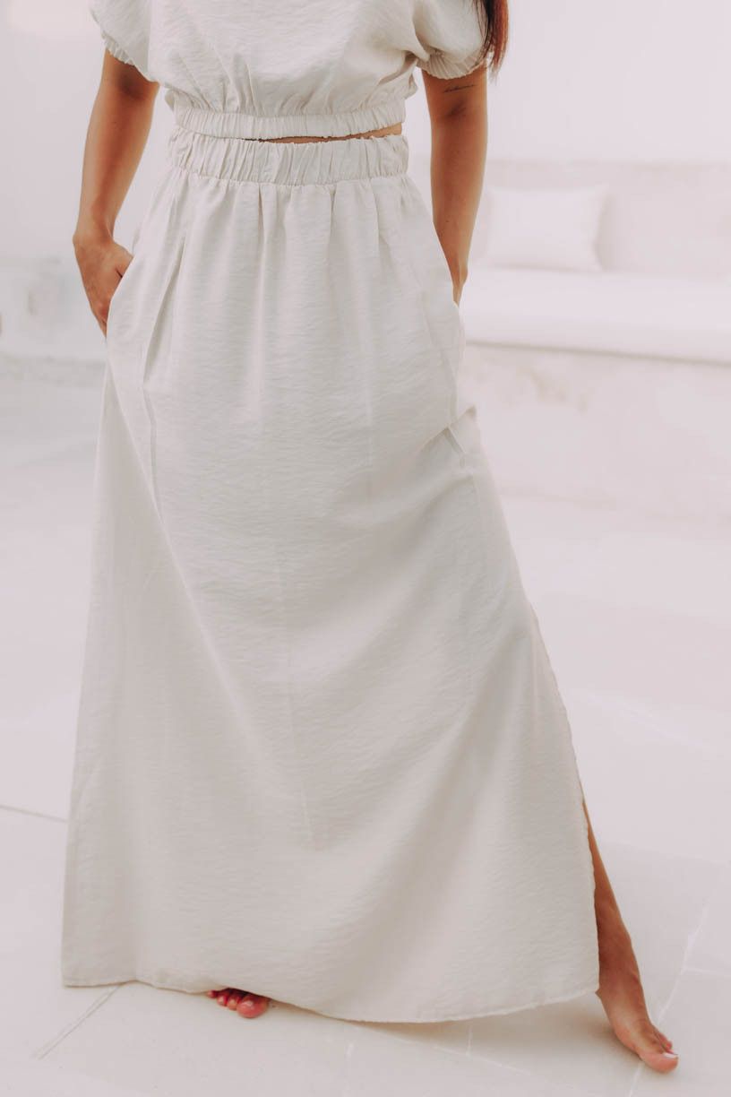 Sukňa Made Kimaya Beige