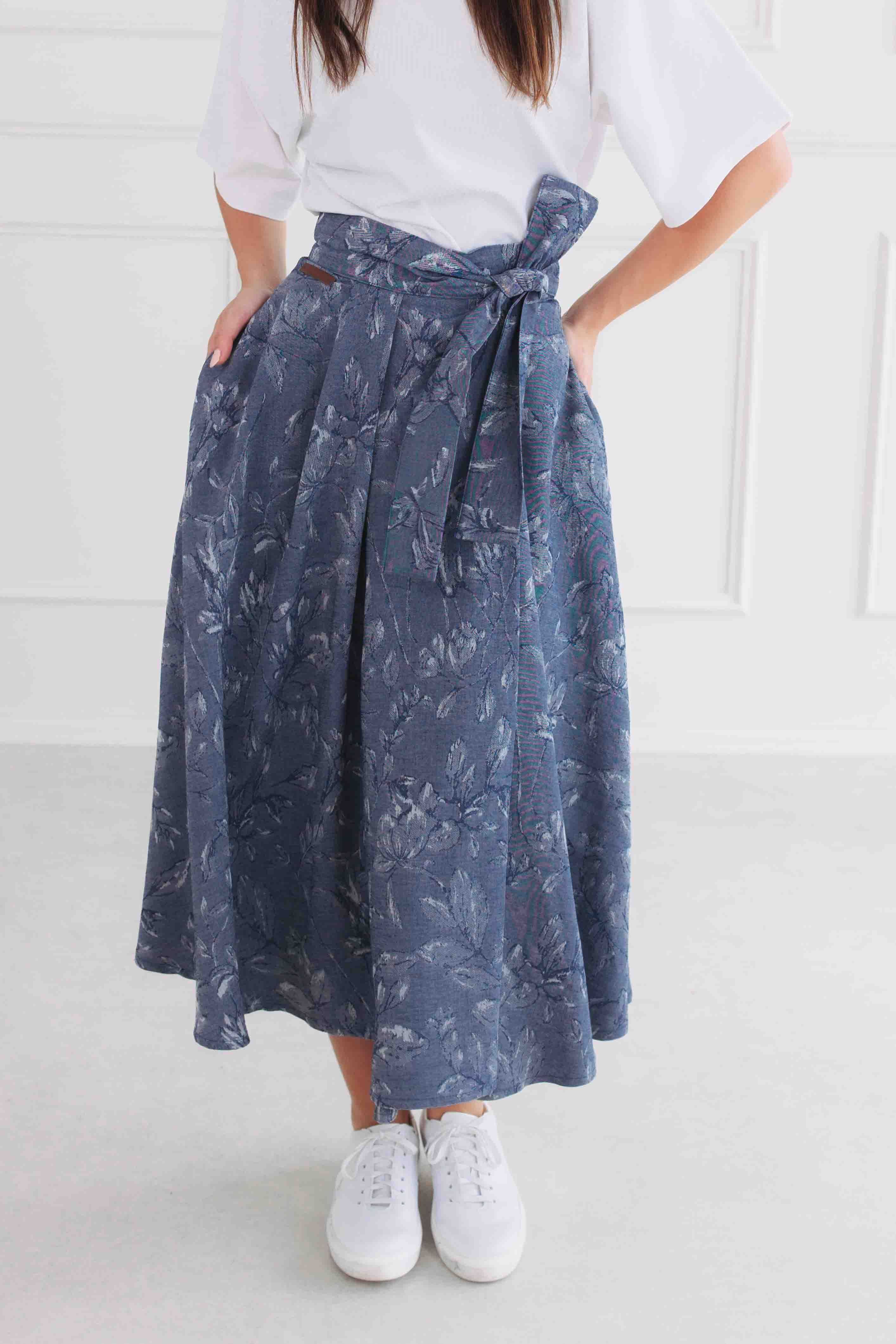 Sukně Mawe Denim Flo