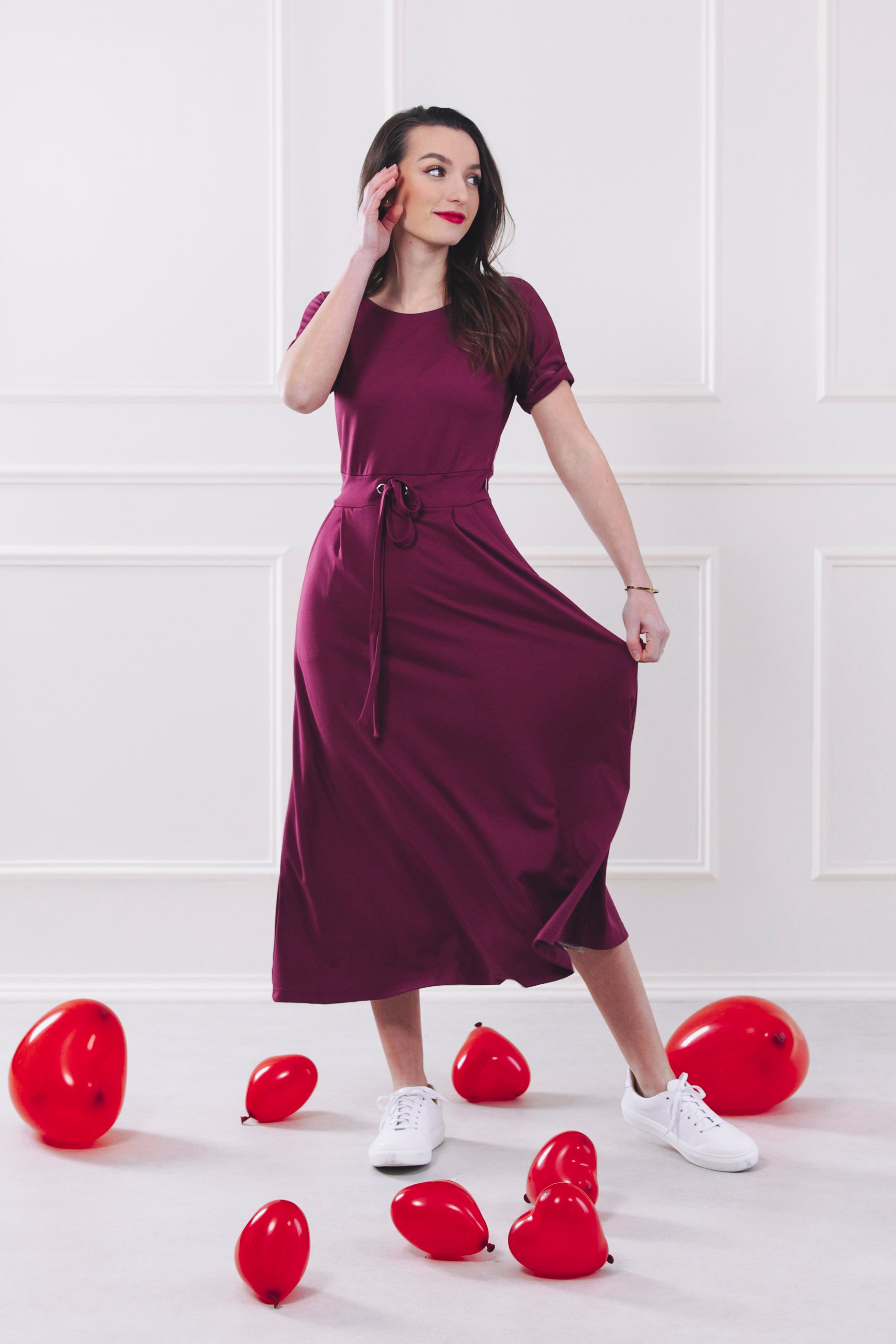 Šaty Audrey Fuchsia