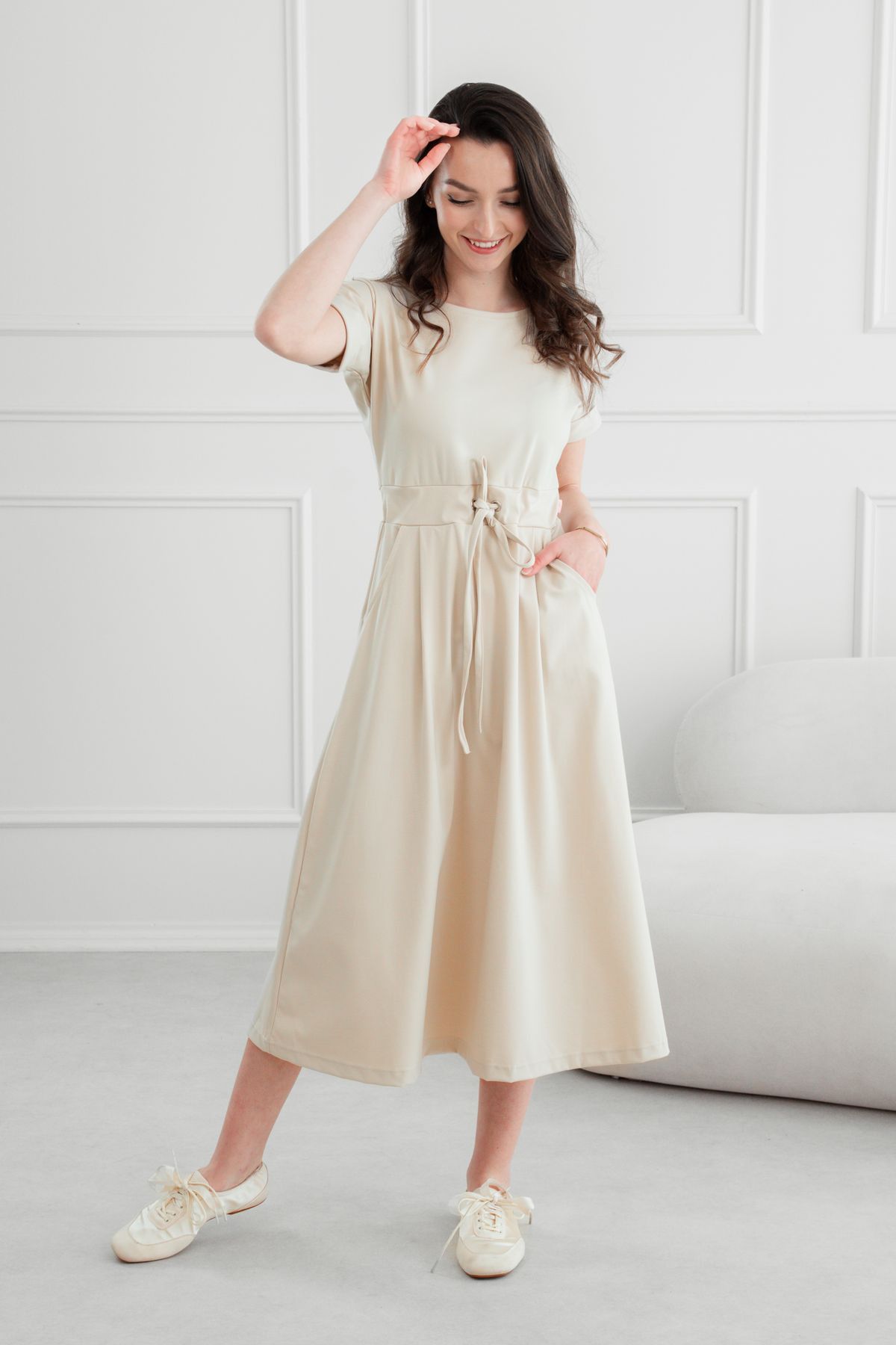 Šaty Audrey Beige
