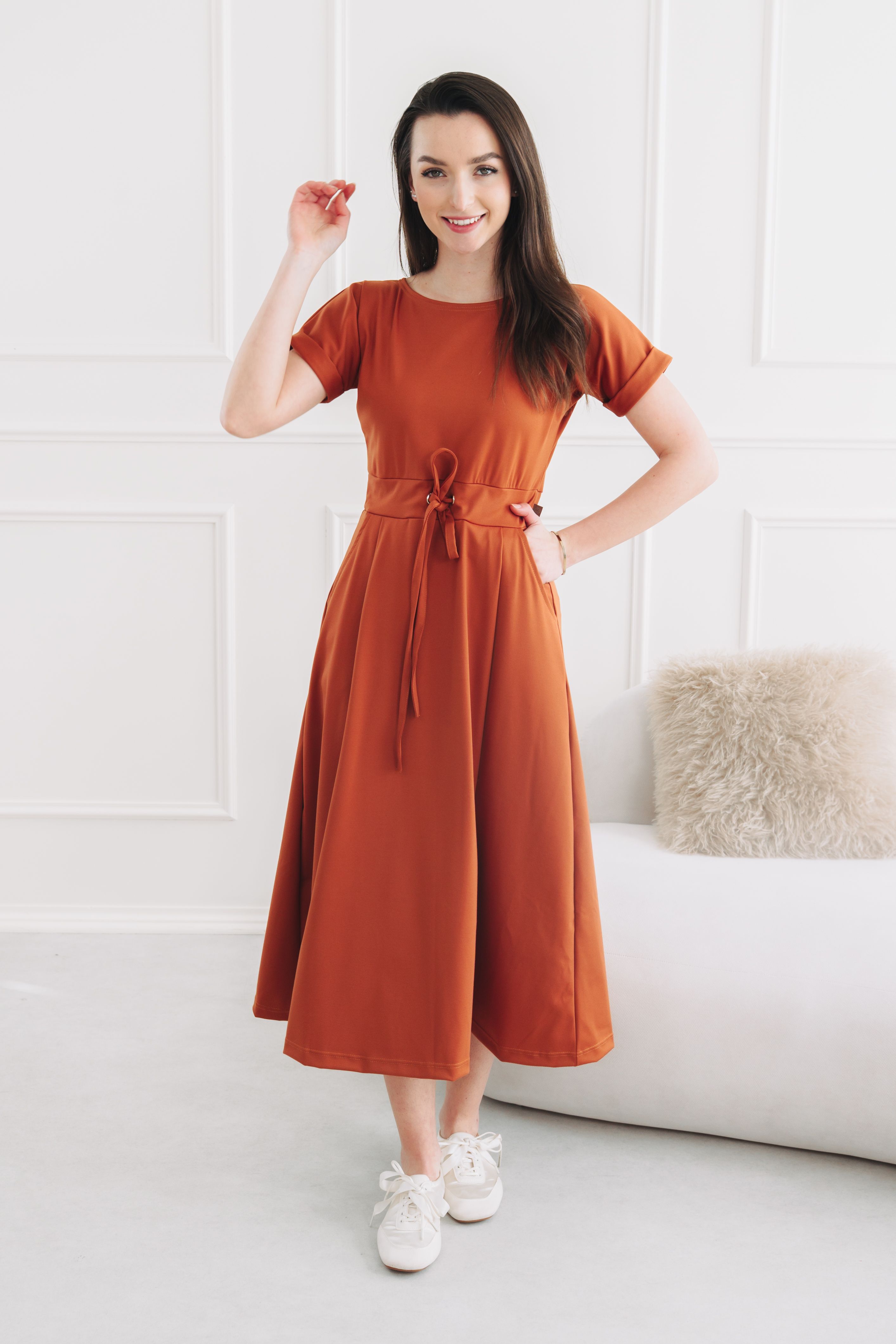 Šaty Audrey Cinnamon