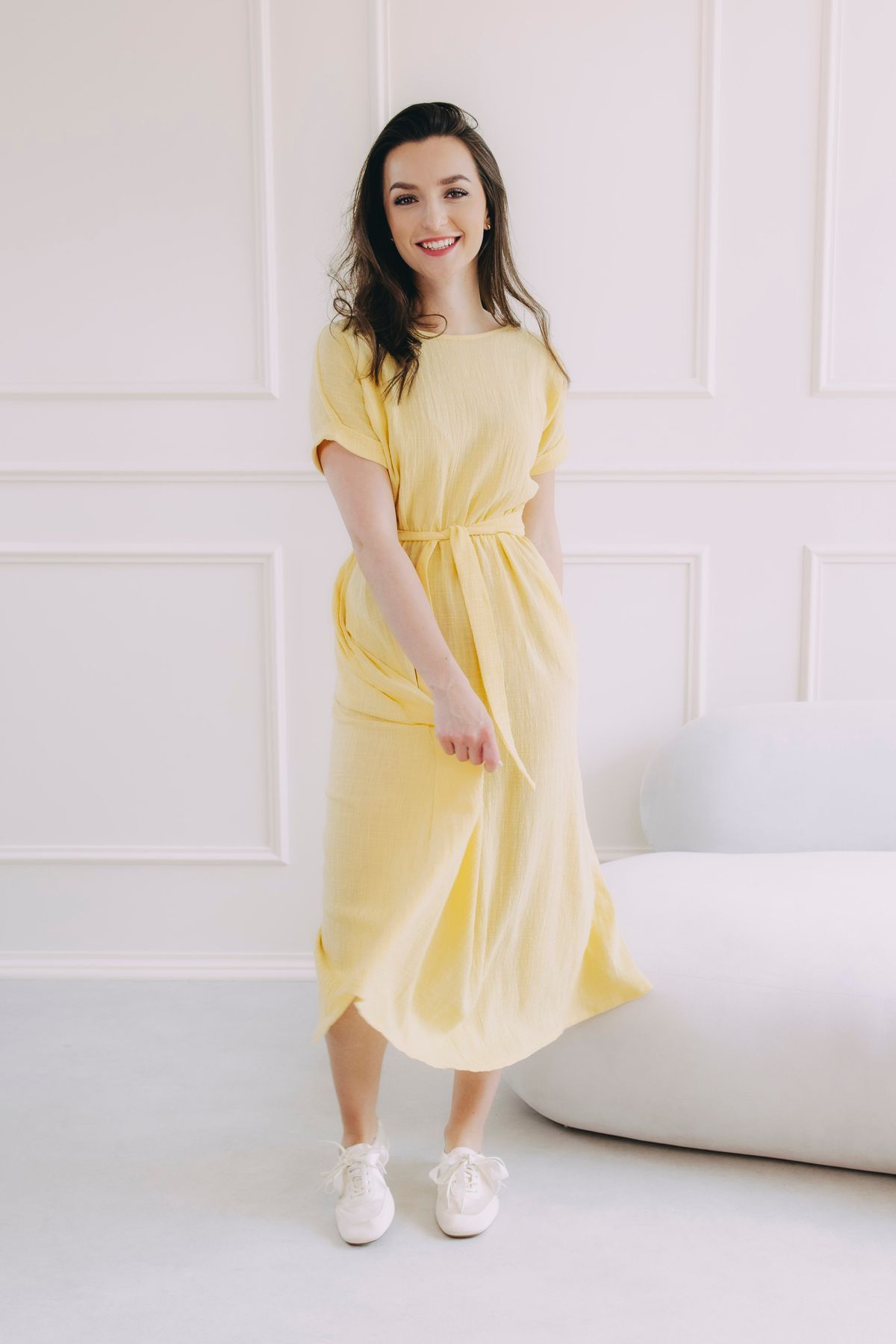 Šaty Boho Yellow