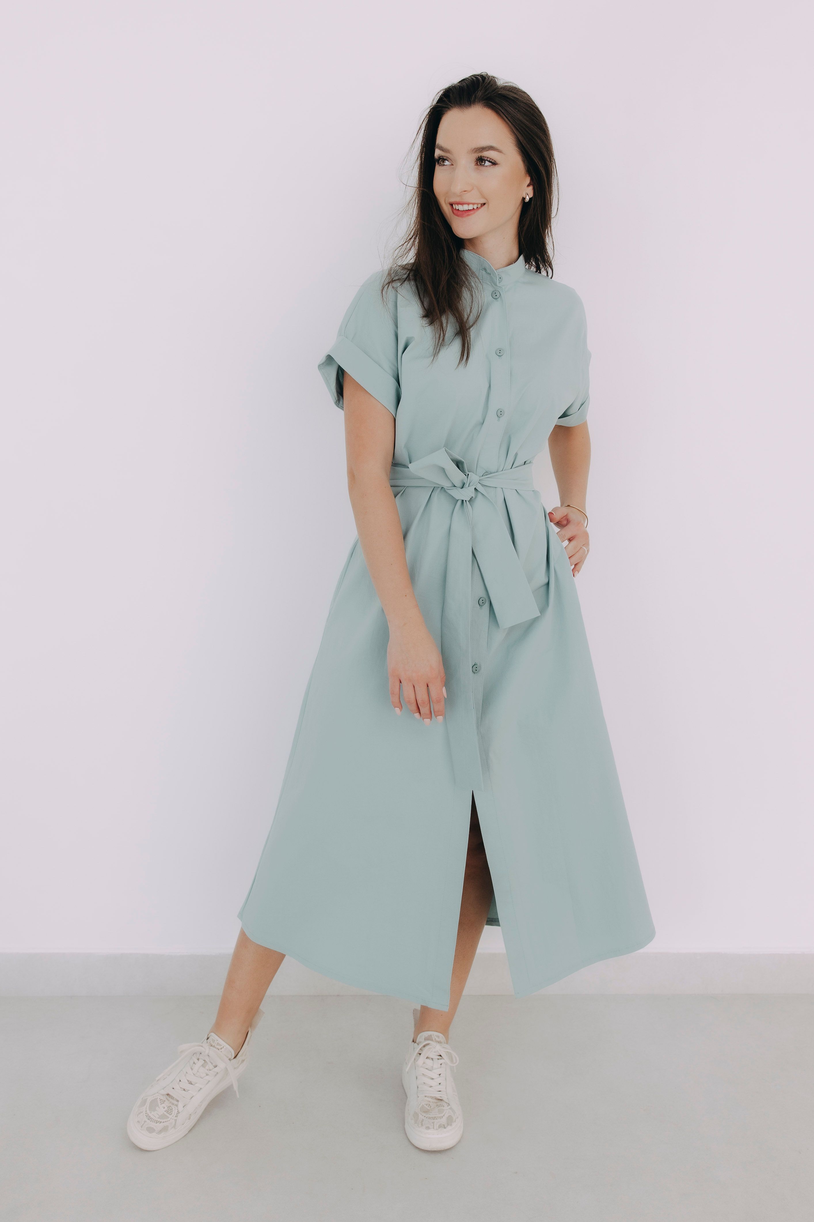 Šaty Shania Summer Olive