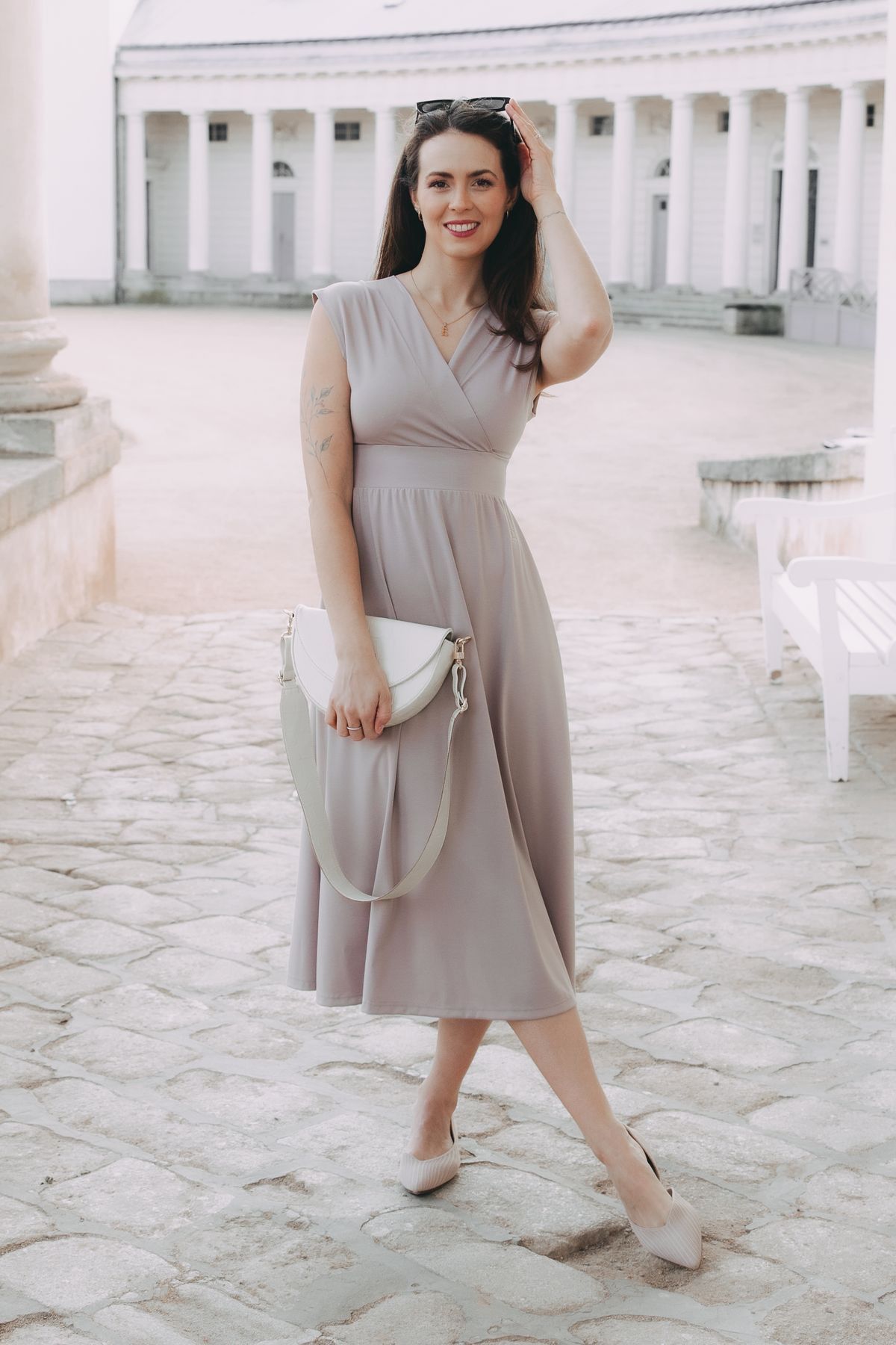 Šaty Naafi Beige