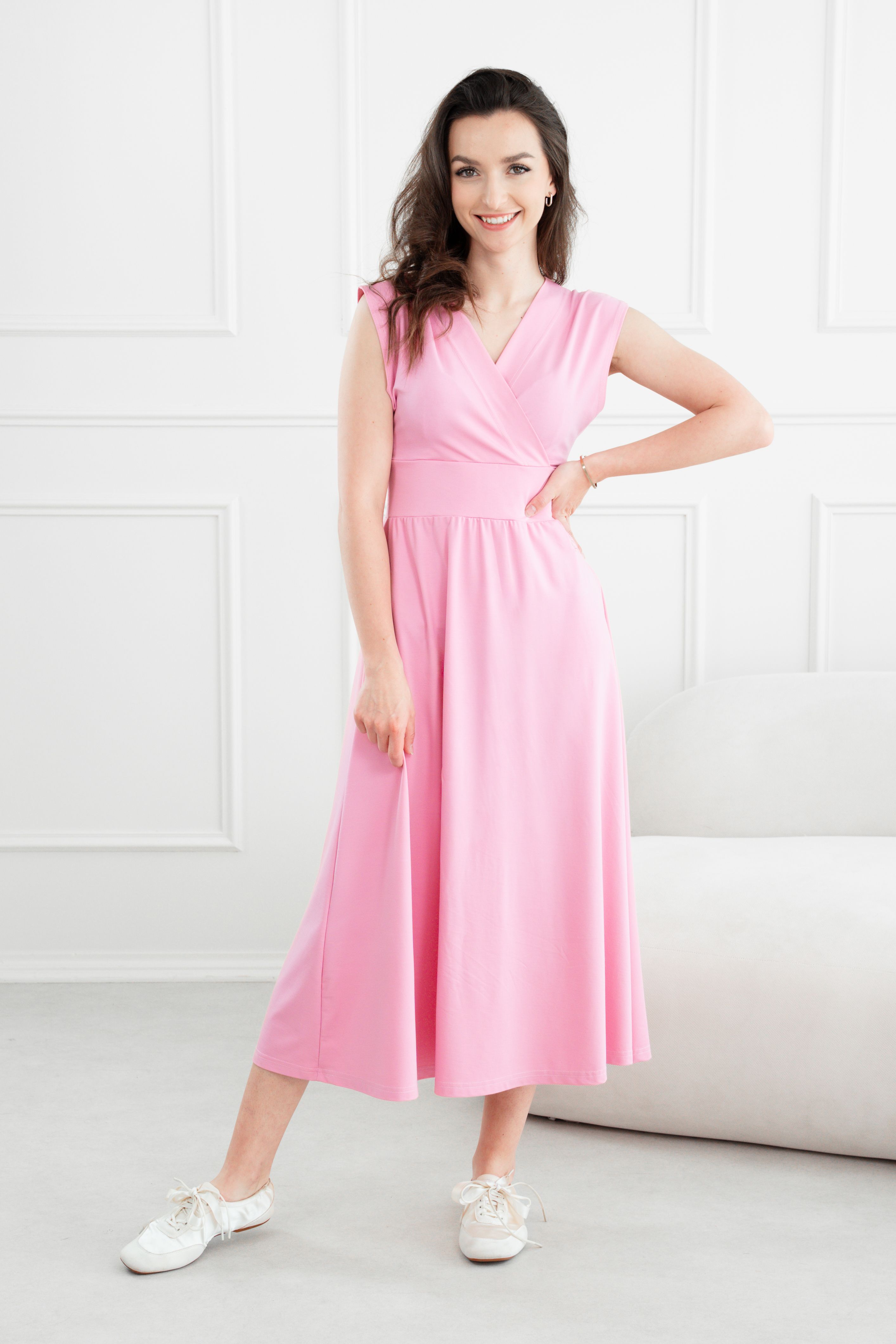 Šaty Naafi Pink