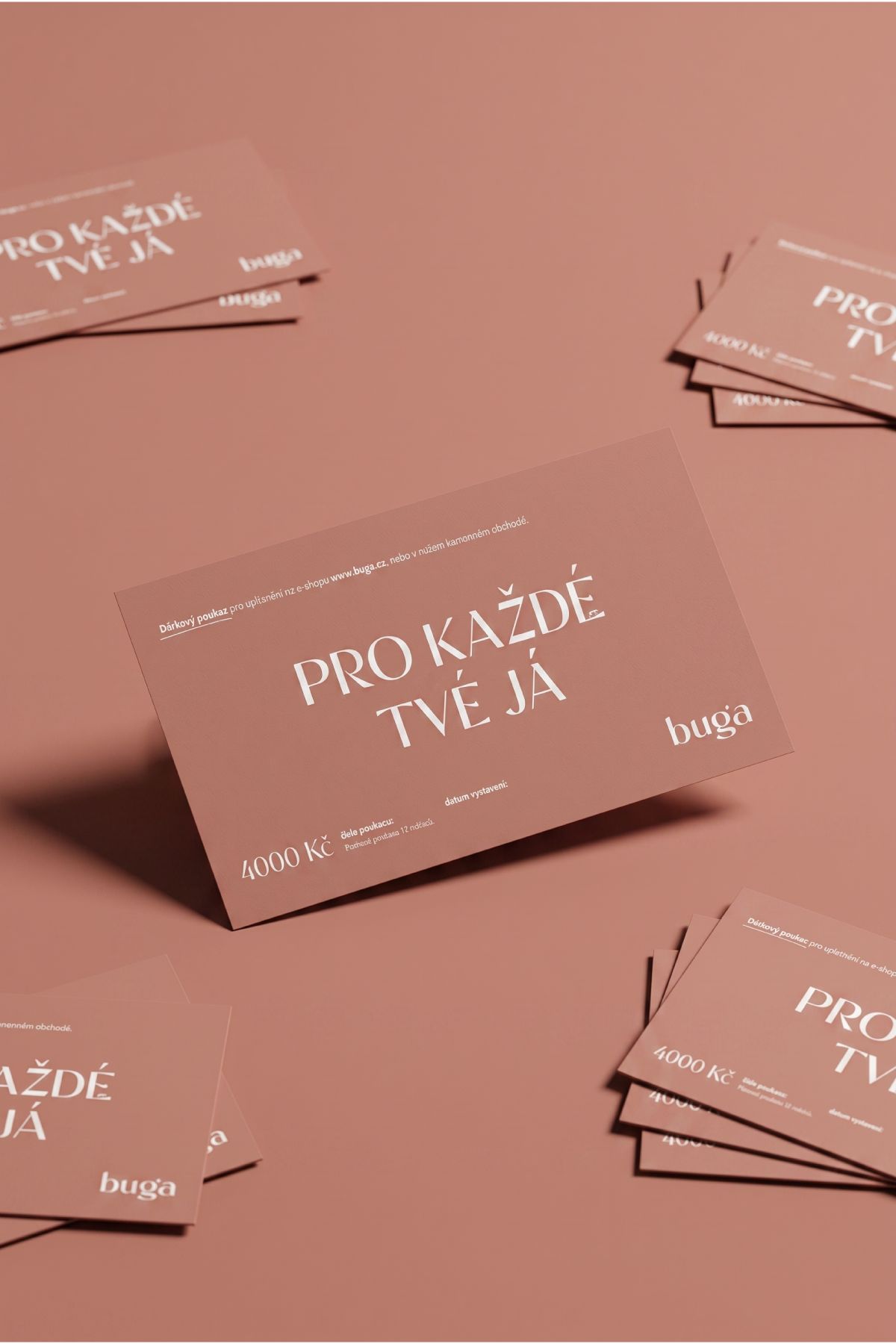 Tištěný dárkový poukaz 4 000 Kč