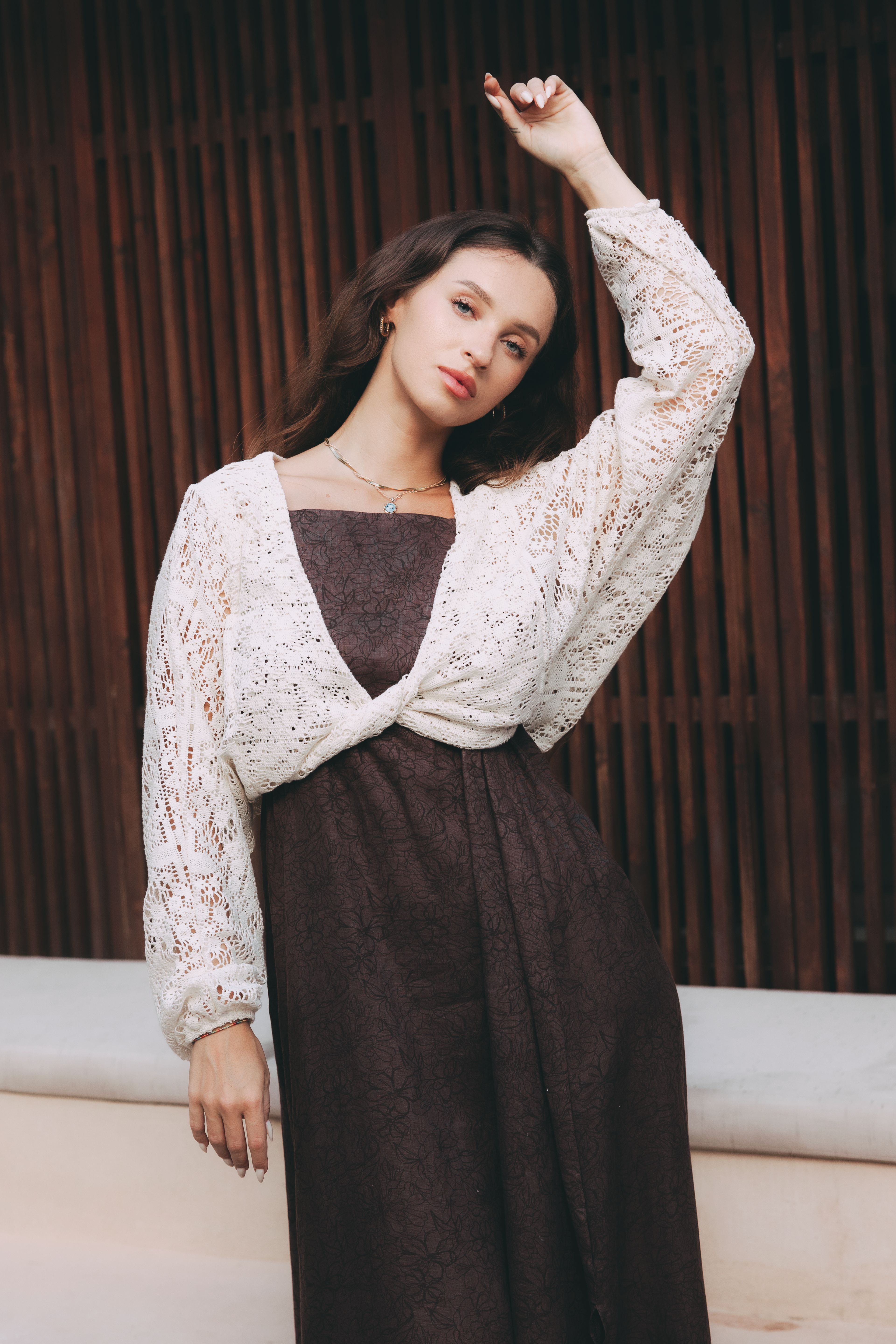 Top Atai Creeme Lace