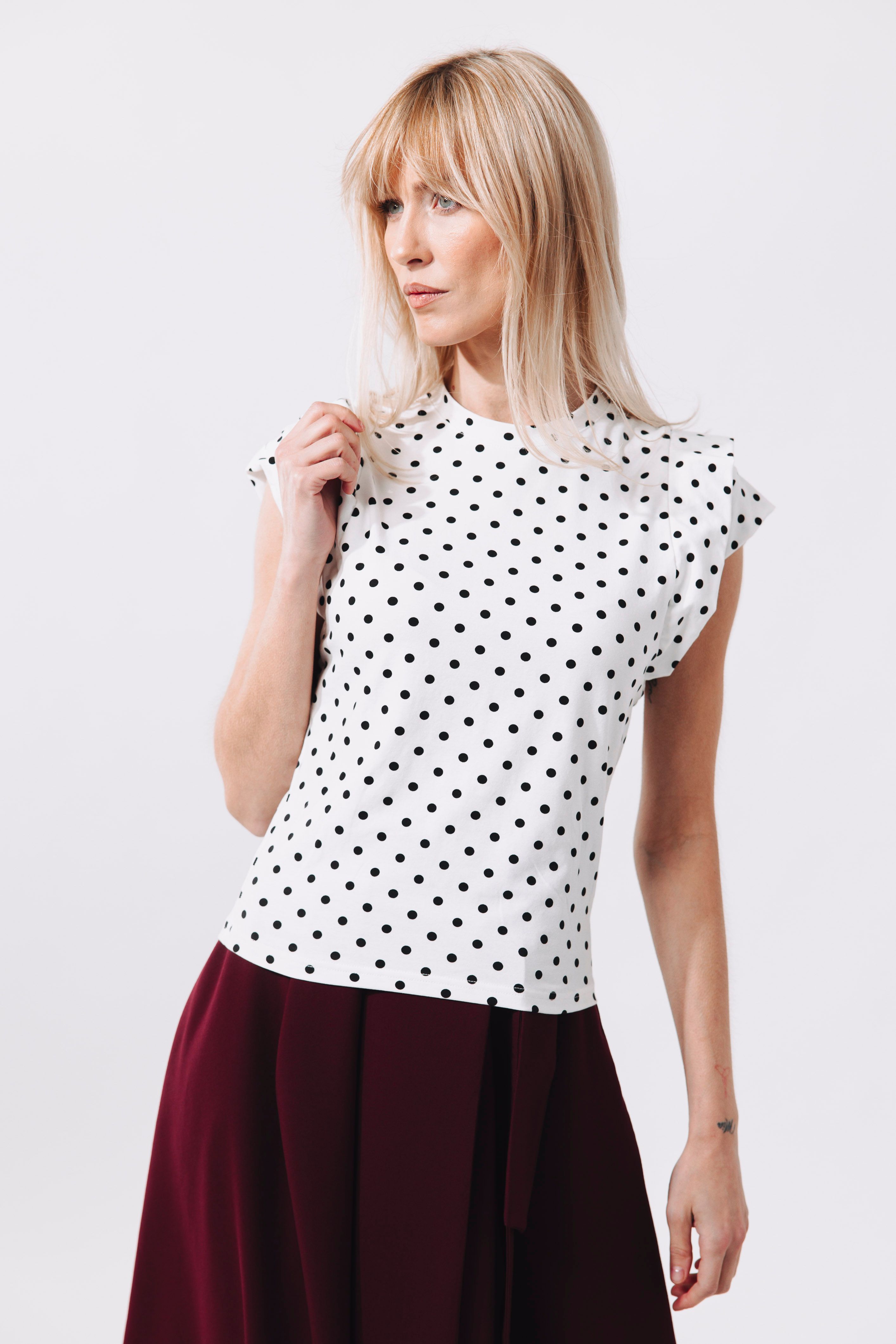 Tričko Kimani Black Dott