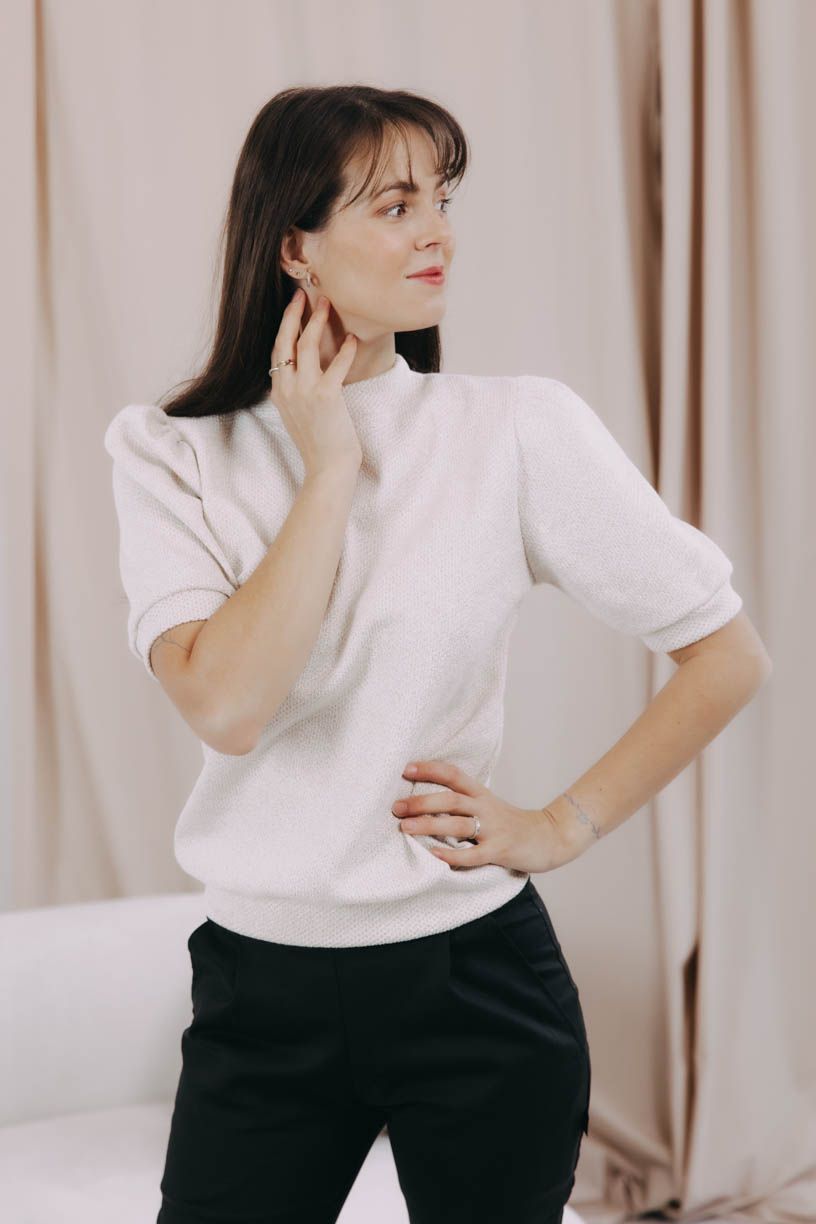 Svetr Winta Beige Shine