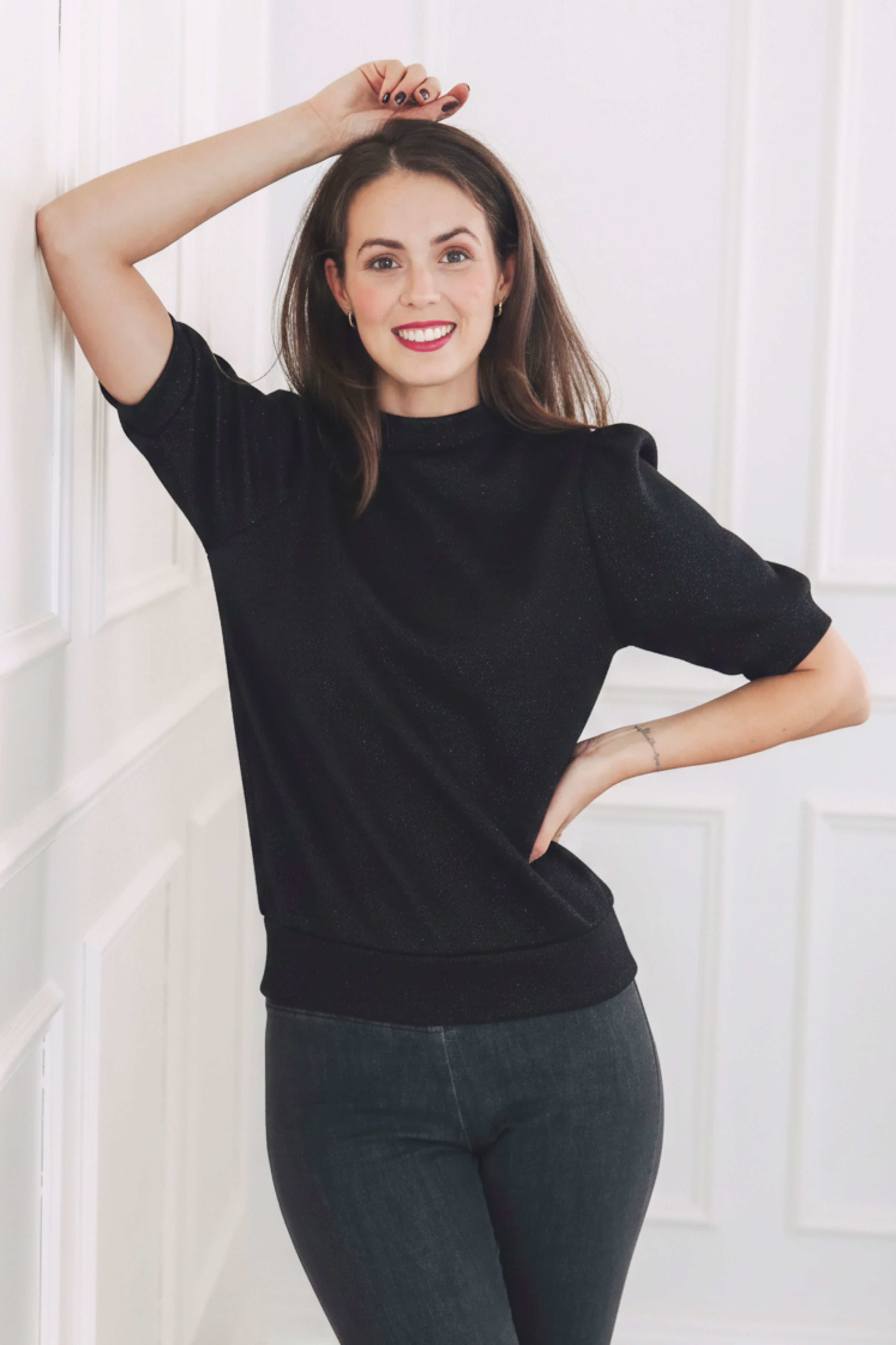 Svetr Winta Black Shine