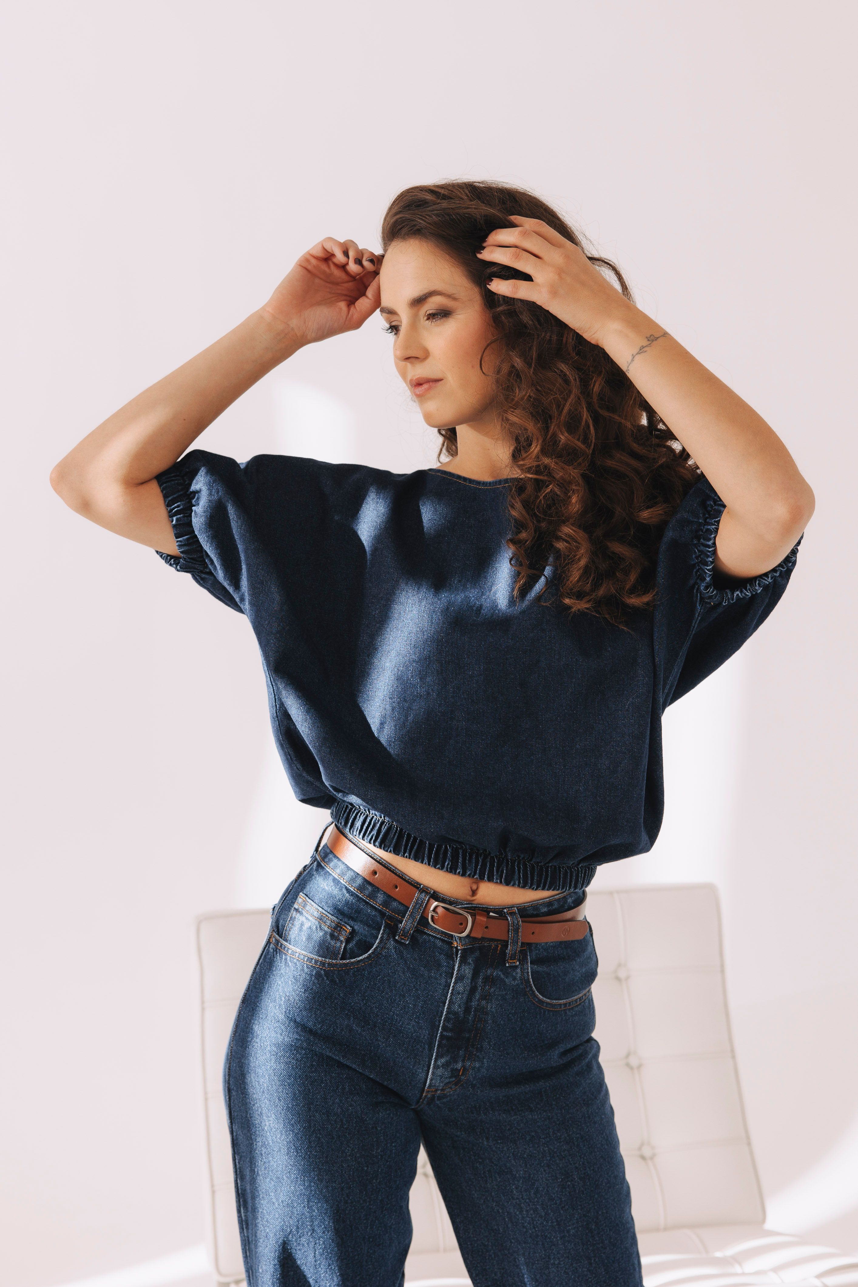 Top Zola Blue Jeans