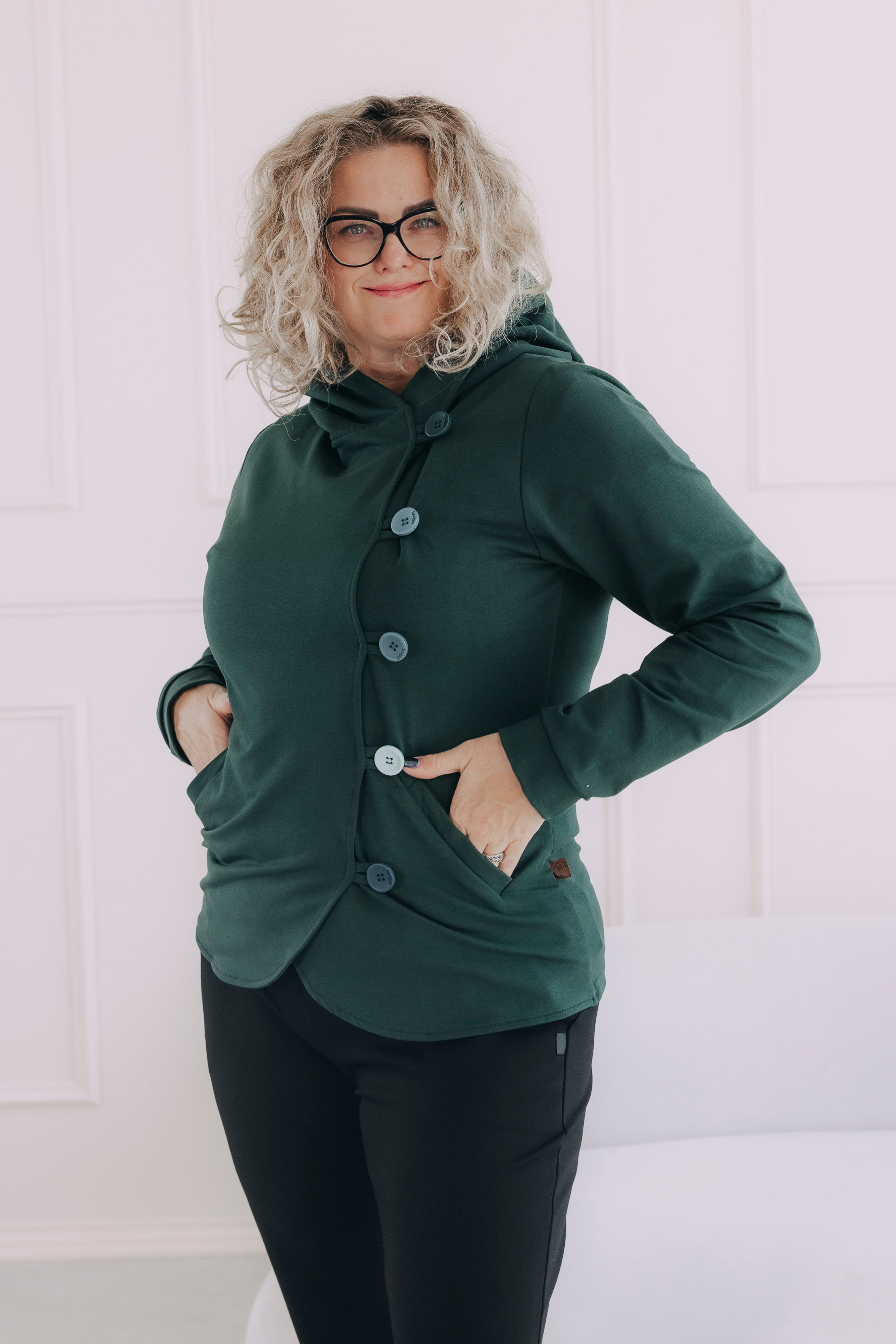 Kabátek Dream Summer Deep Green Plus