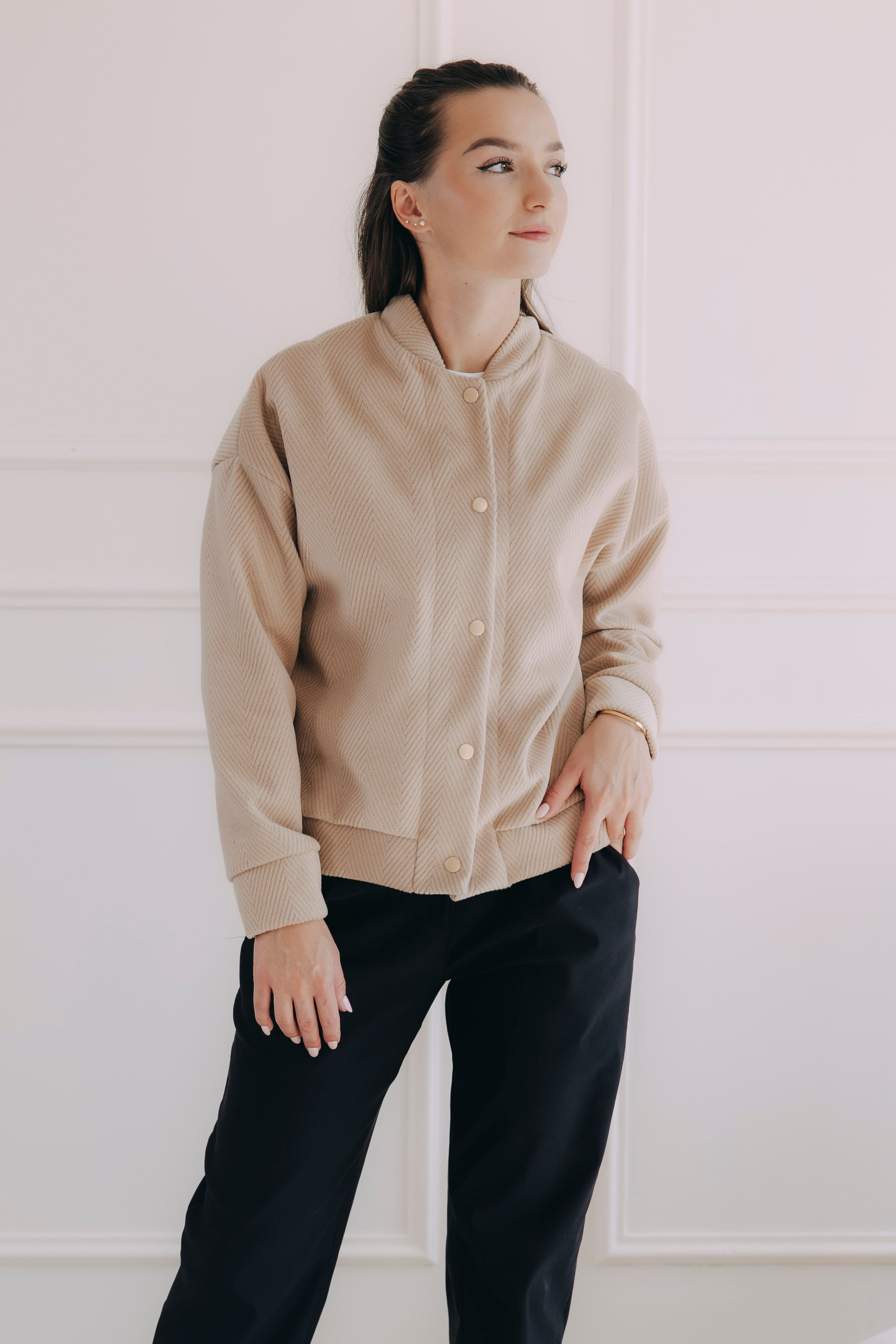 Bomber Femi Beige