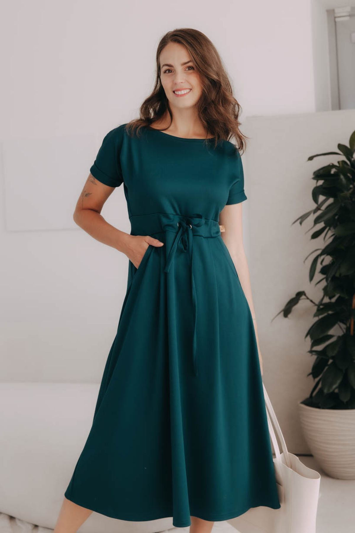 Šaty Audrey Forest Green