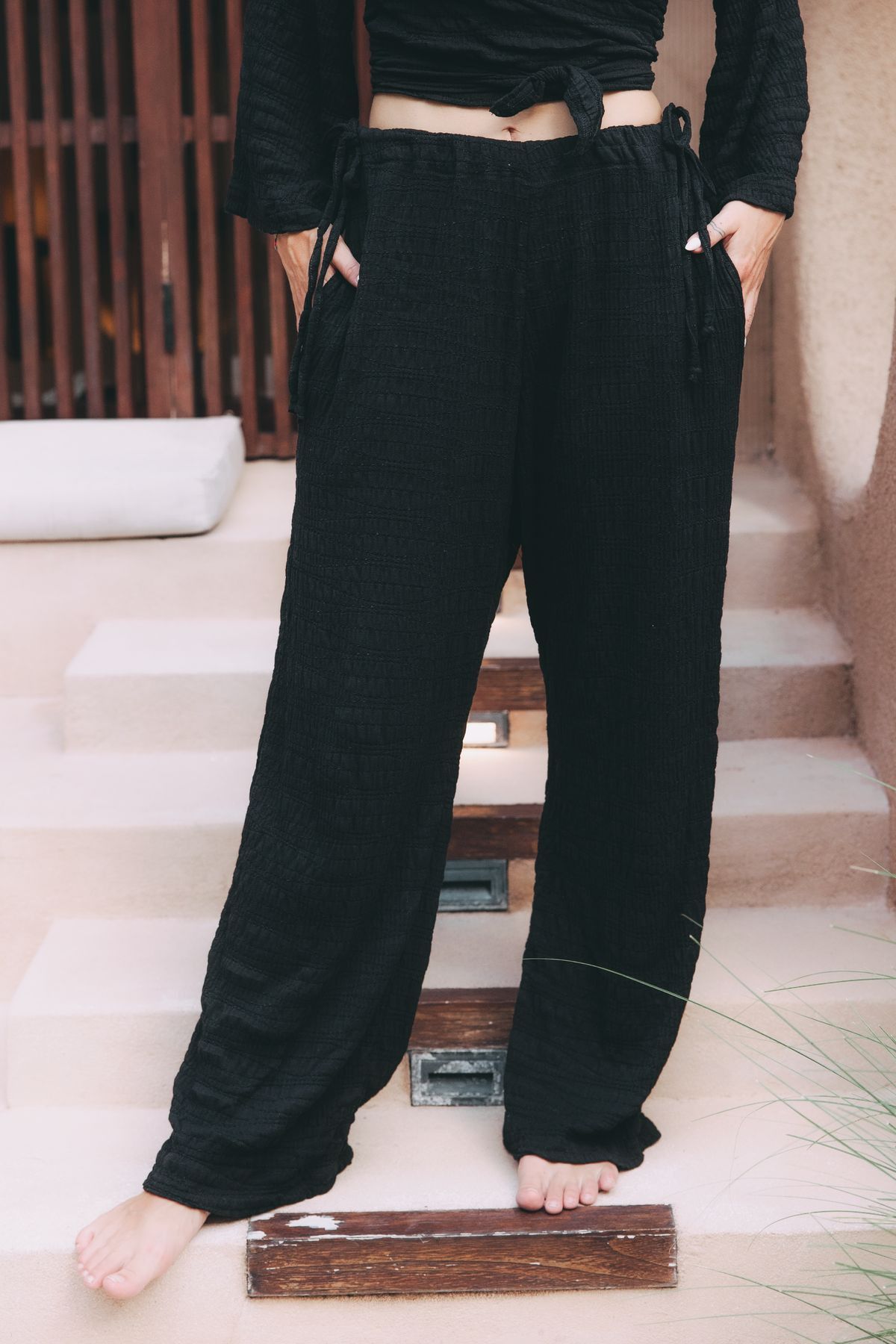Kalhoty Deka Black