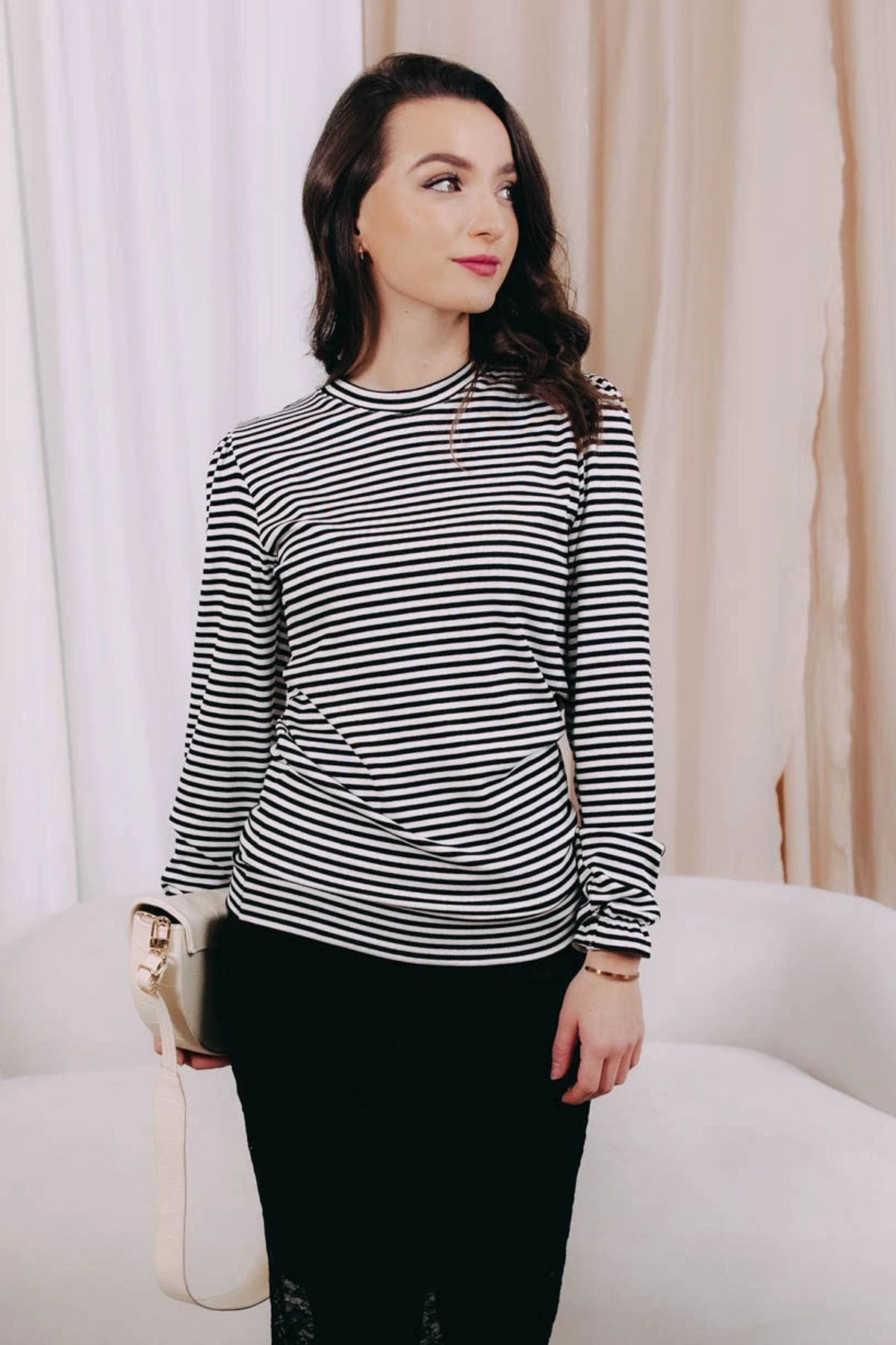 Tričko Omari Stripe