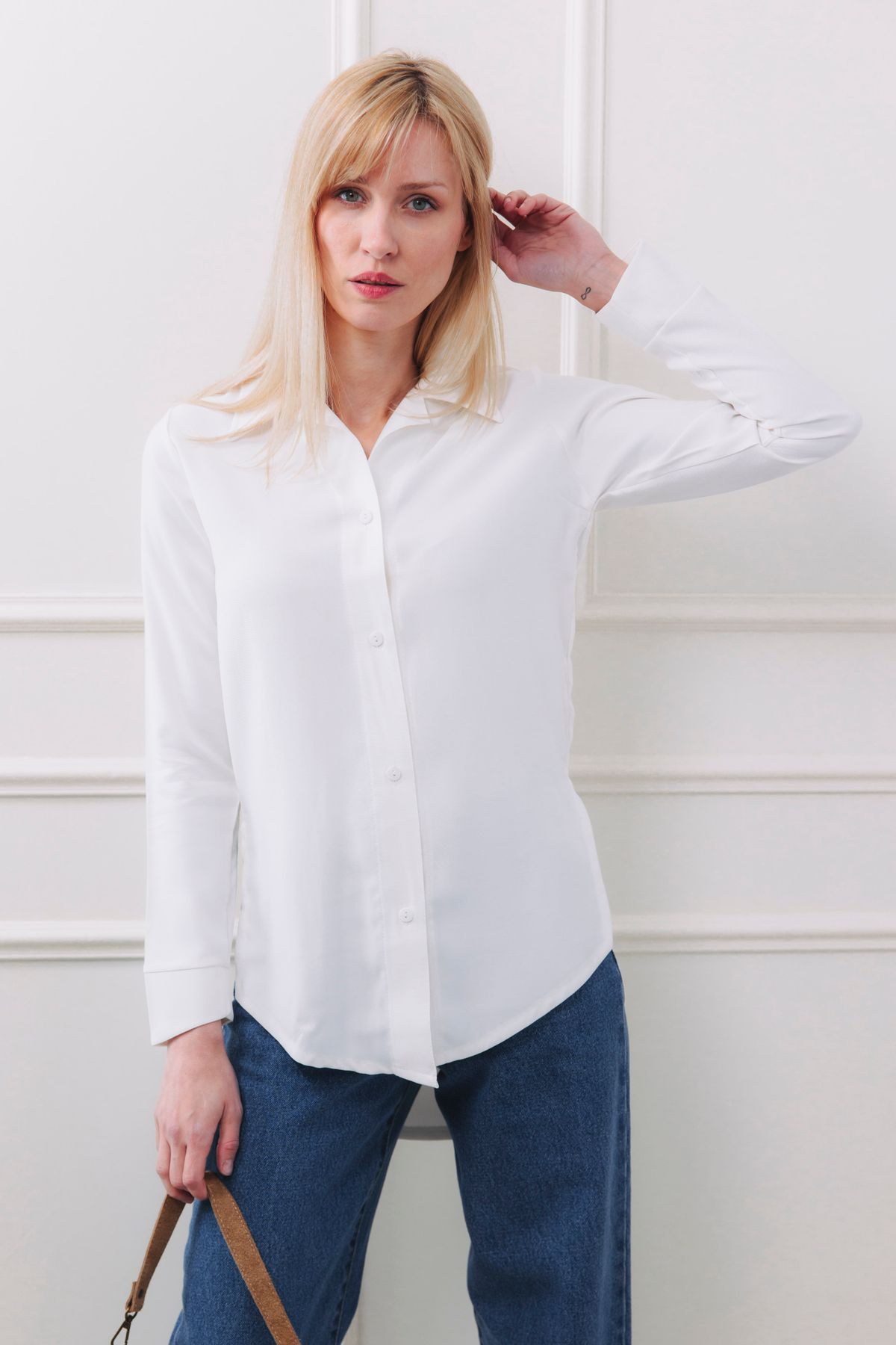 Košeľa New Tawia White