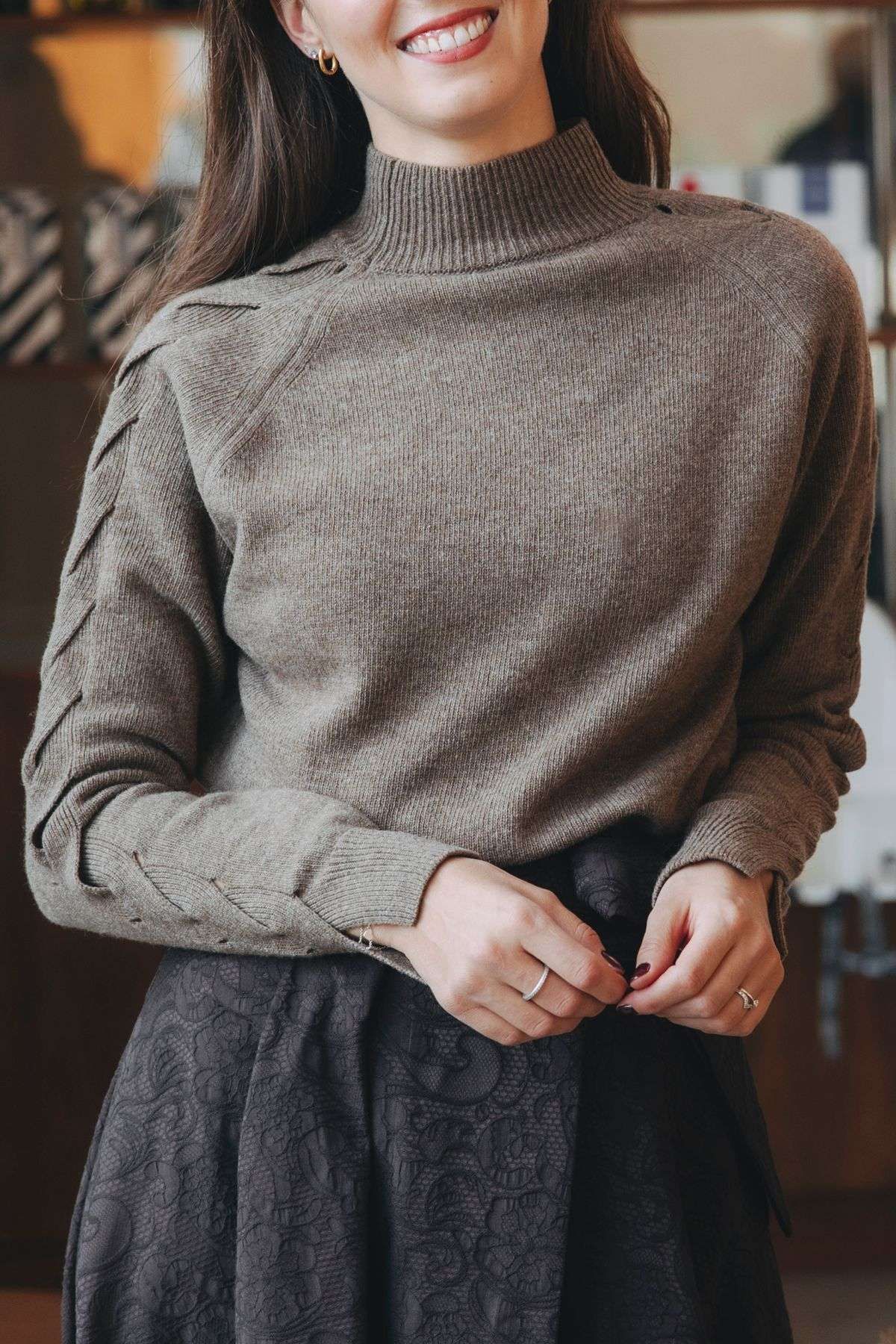 Svetr Nomi Mocha