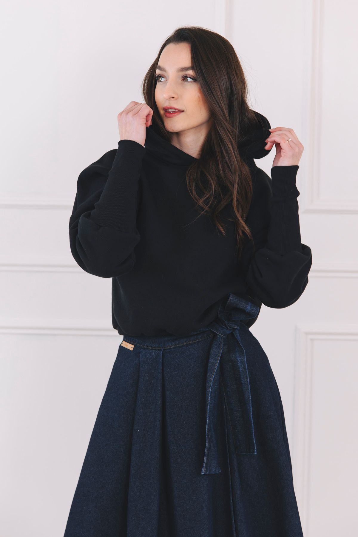 Mikina Safiya Black