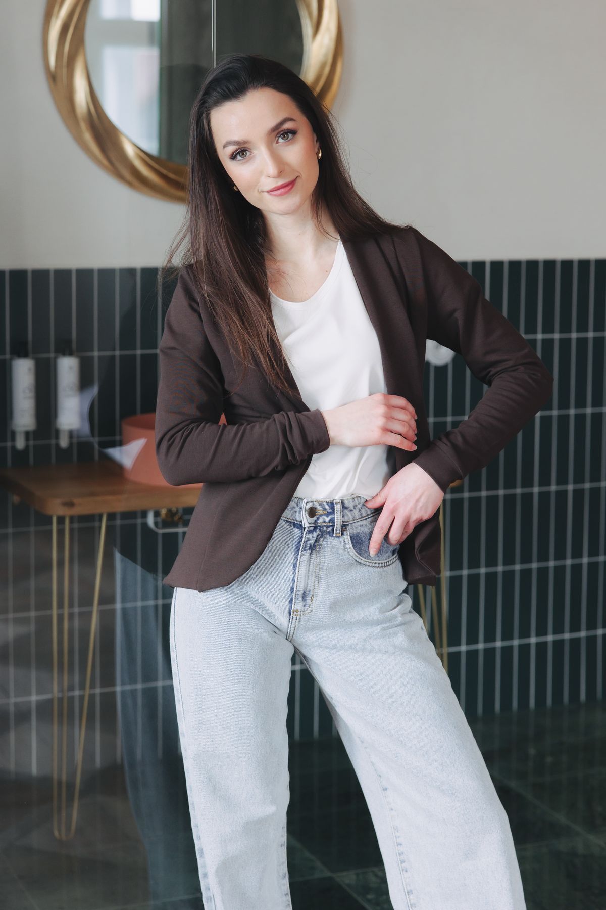Sáčko Ania Brown